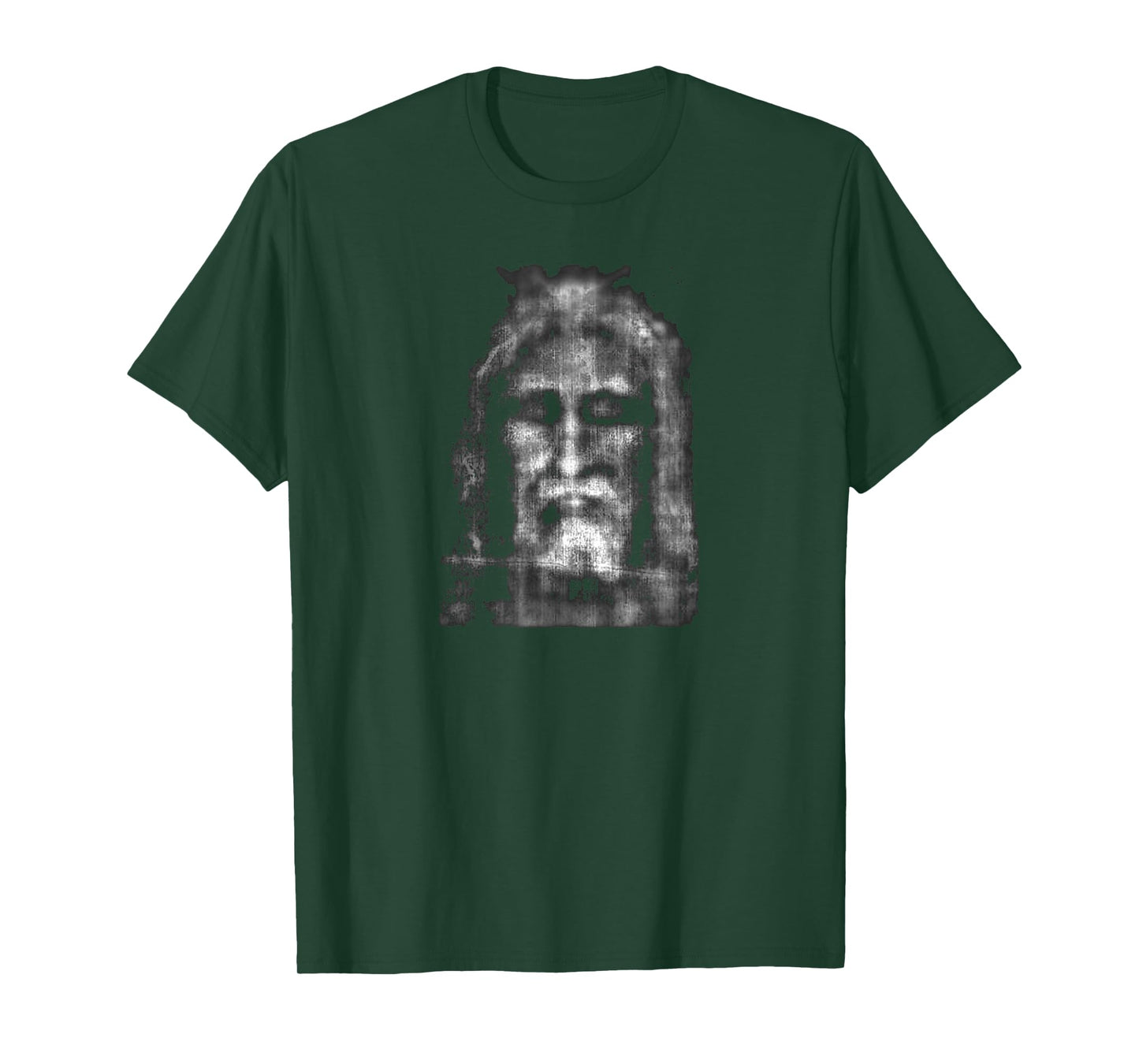 Holy Face of Jesus from Shroud of Turin Christian Faith T-Shirt