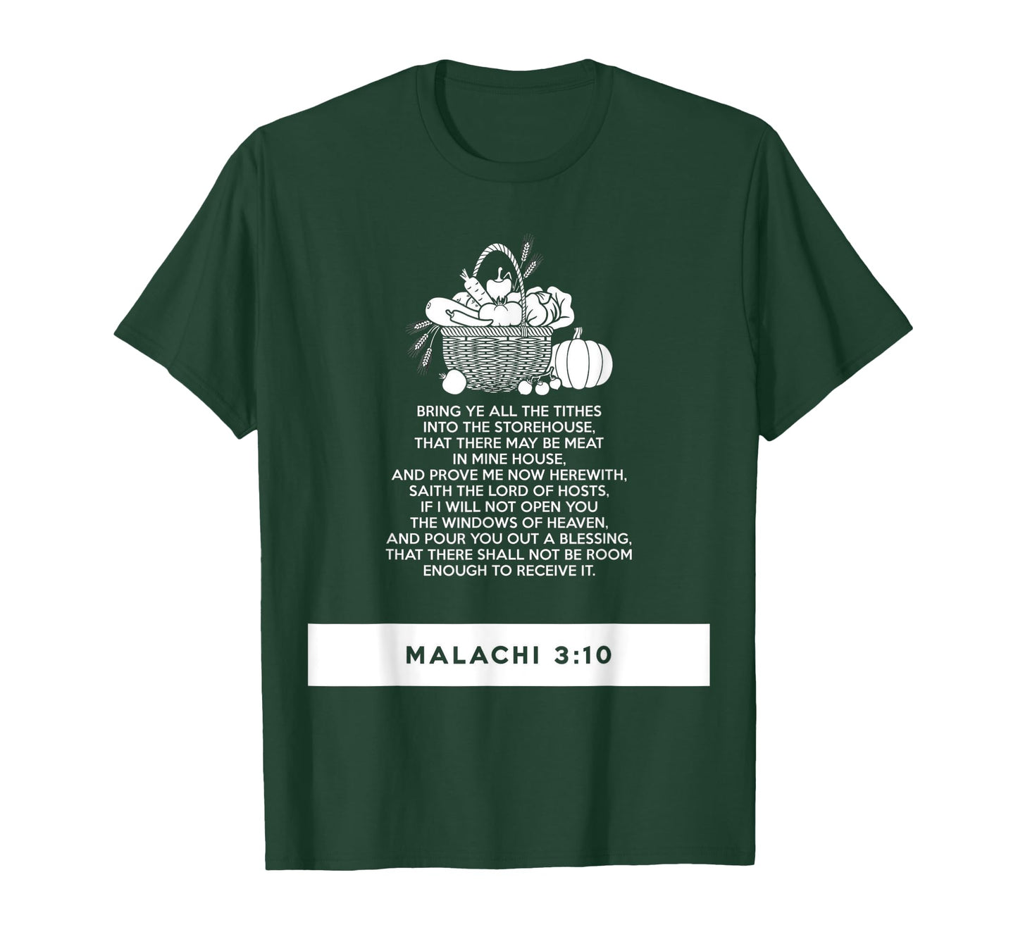 proverbs bible study Malachi 3 10 T-Shirt