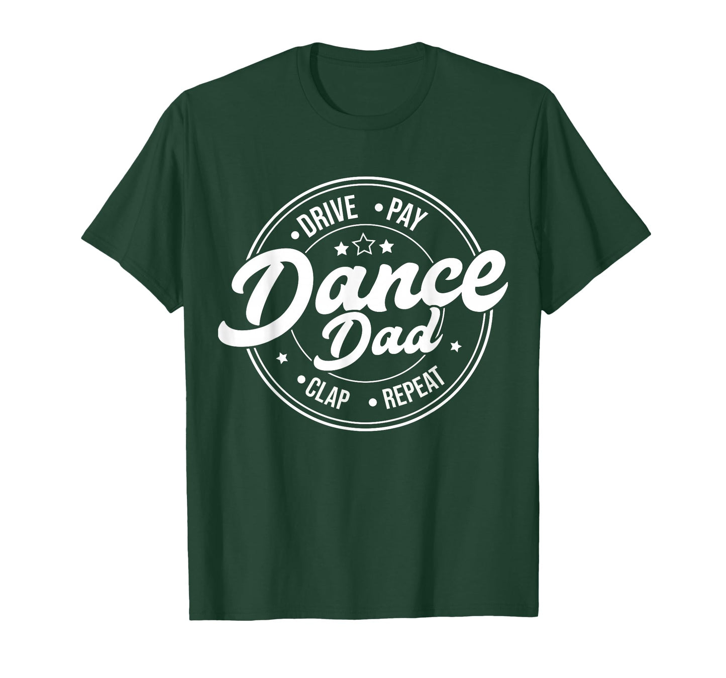 Funny Dad Dance retro proud dancer Dancing Father's day T-Shirt