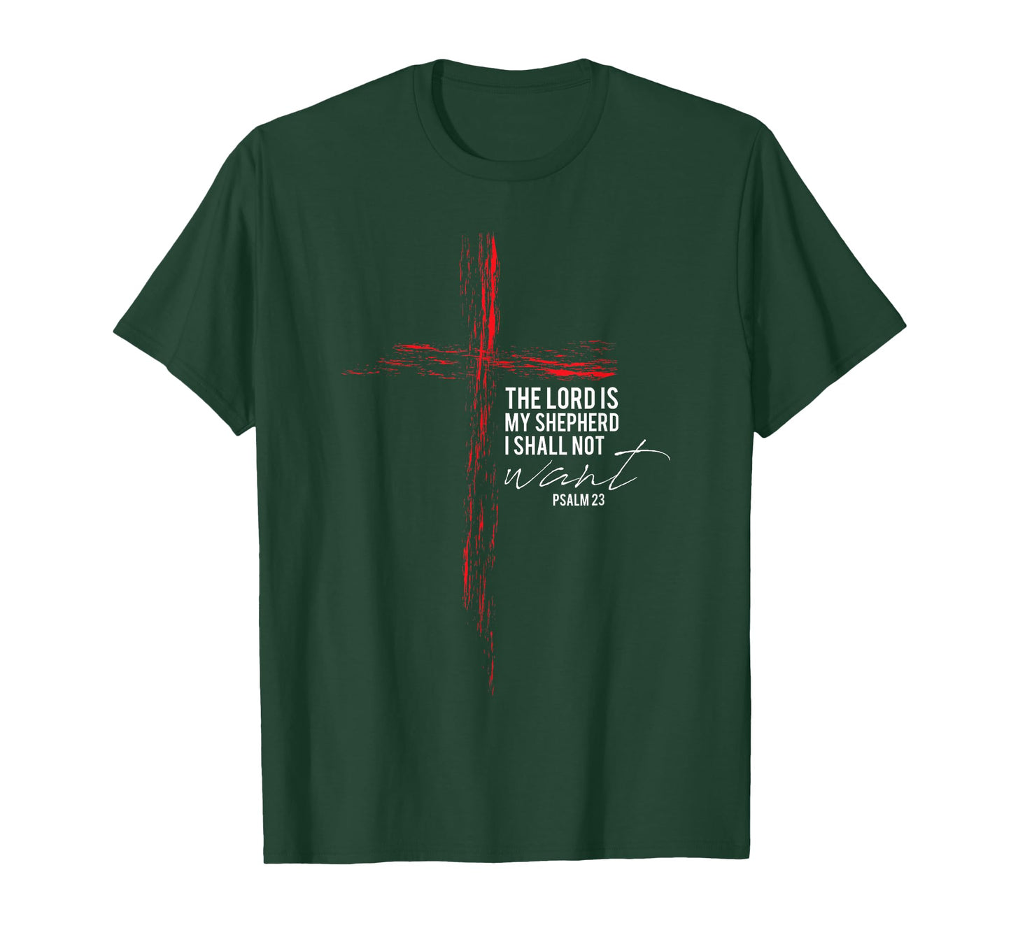 Christian Bible Verse Gift Religious Scripture Cross Graphic T-Shirt