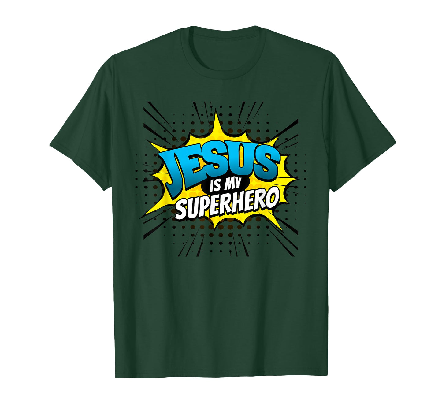 Jesus is My Superhero | Christian T-Shirt