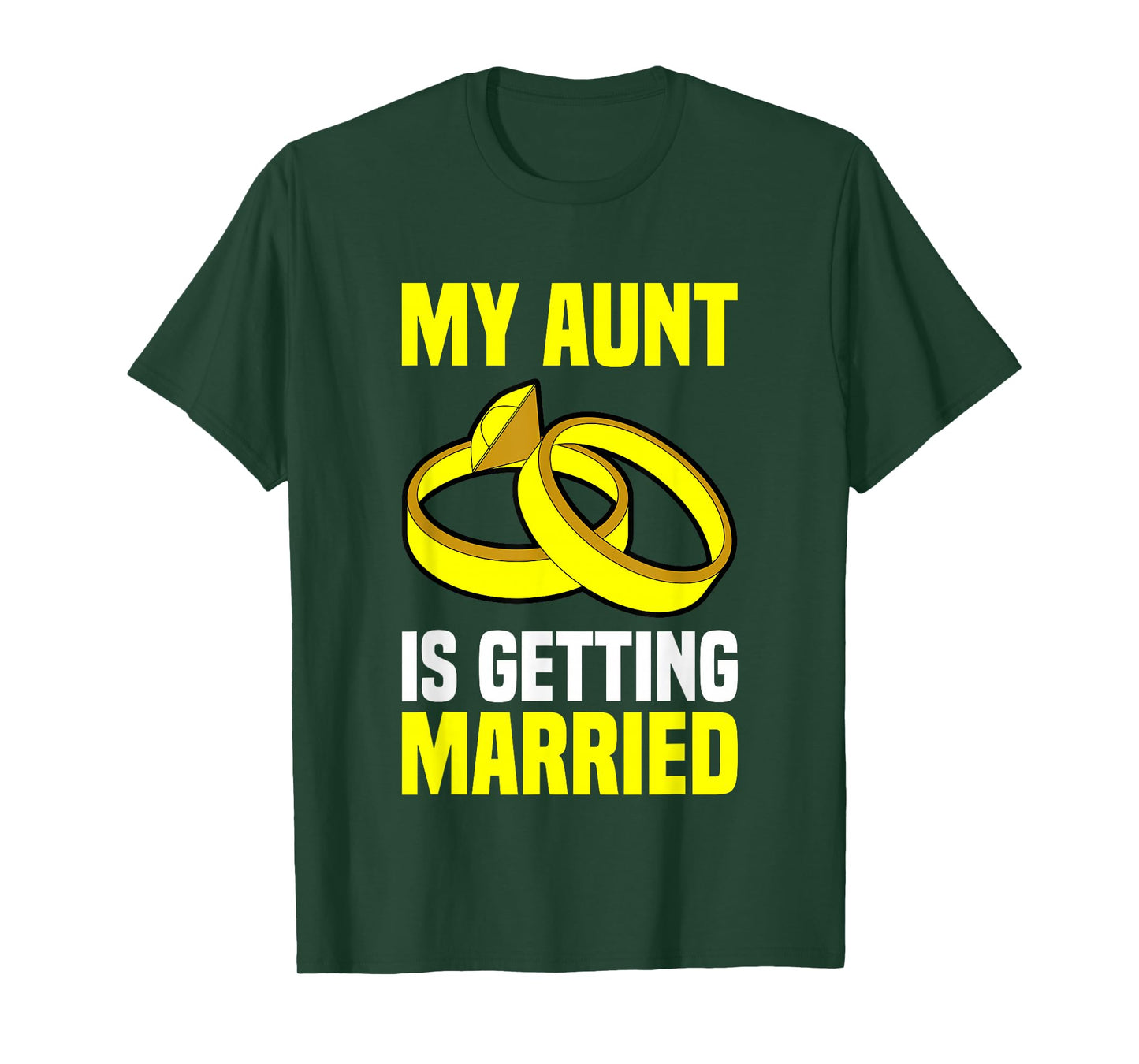 My Aunt Is Getting Married - Niece And Nephew Of The Bride T-Shirt