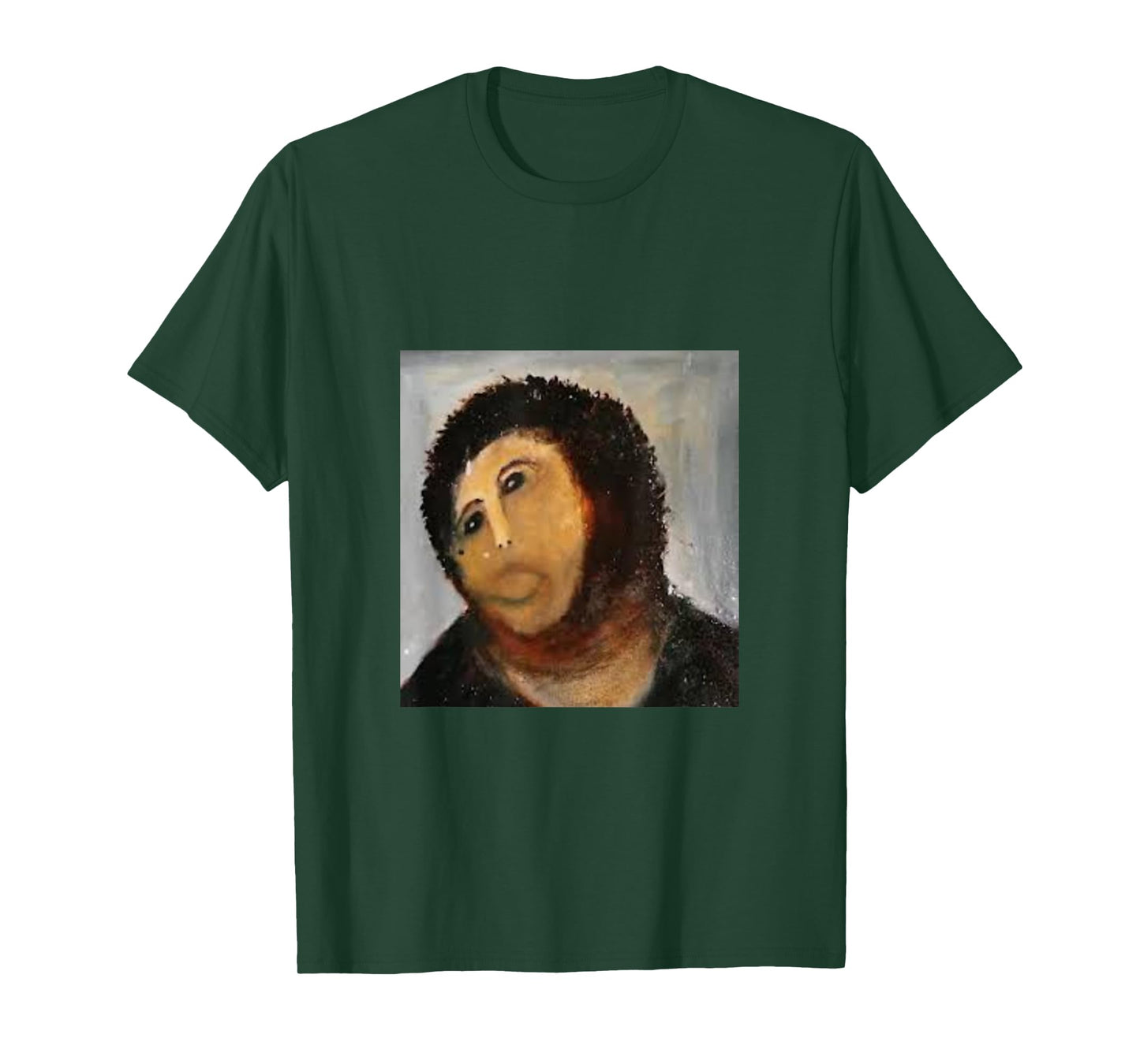 [Christian Painting] The Mural of The Church That Grandmother Restored Without Permission is Exploding Popular T-Shirt