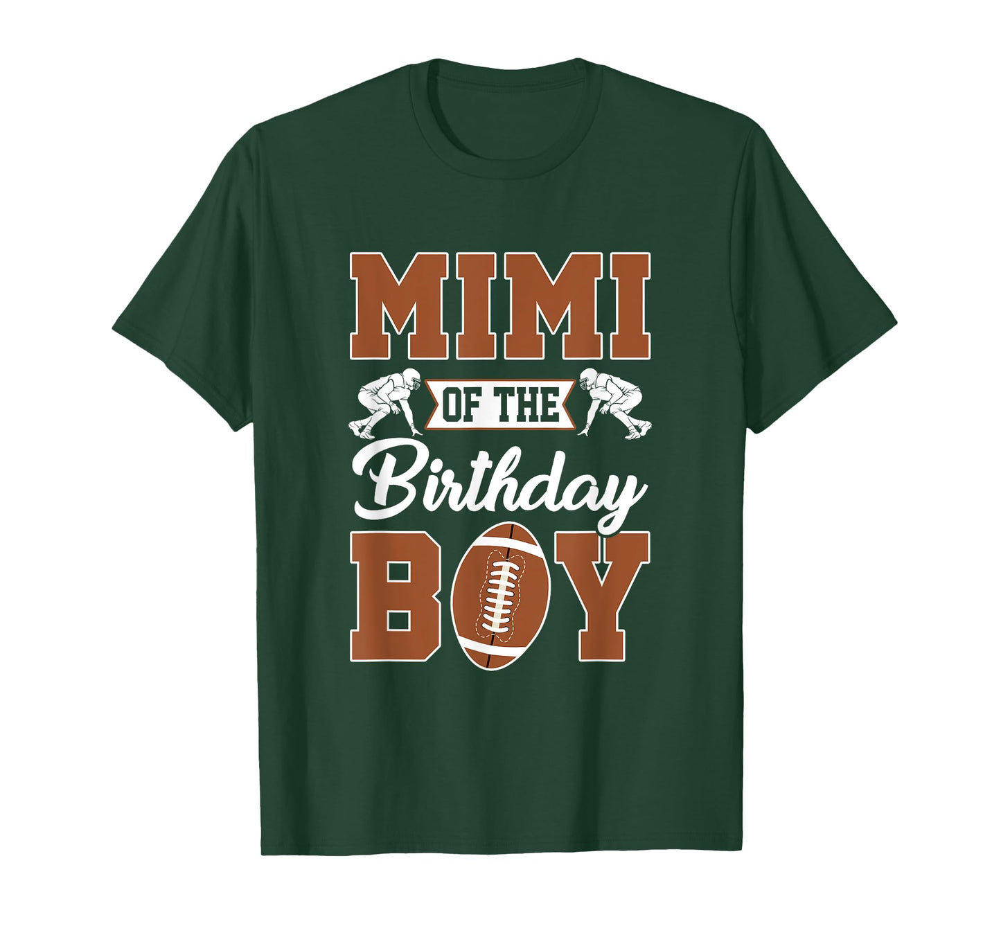 Mimi Of The Birthday Boy Football Party Family Matching T-Shirt