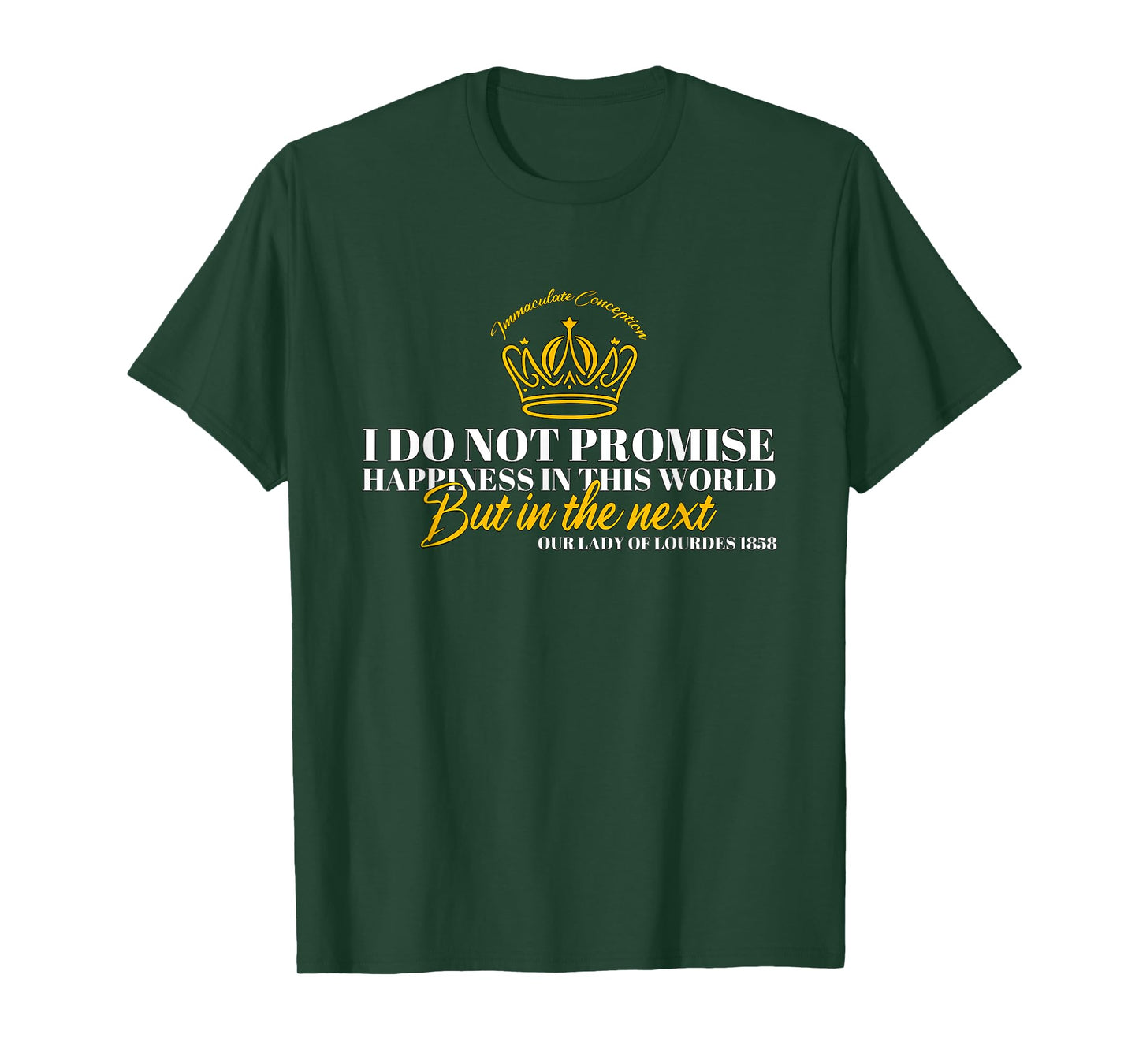 I Do Not Promise Happiness in This World T-Shirt