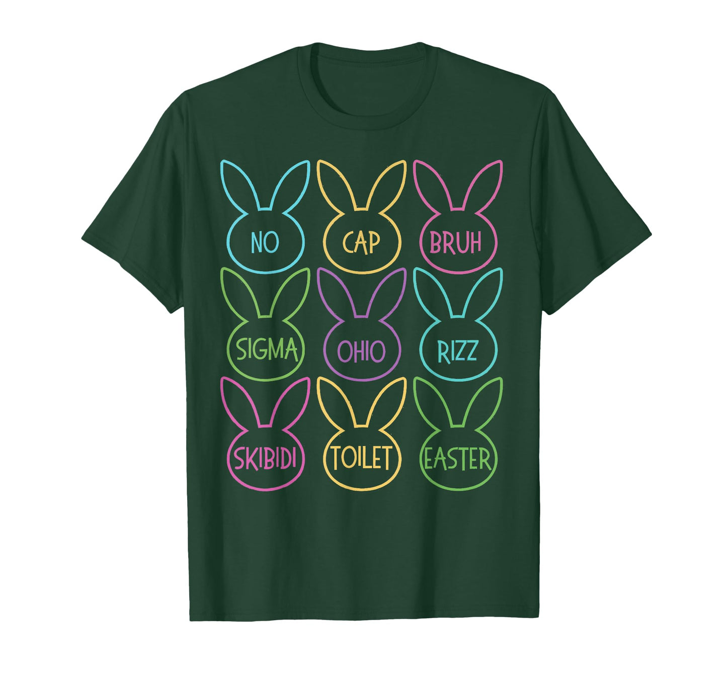 Skibidi Easter - Funny Easter Rizzler Gen Alpha Slang T-Shirt