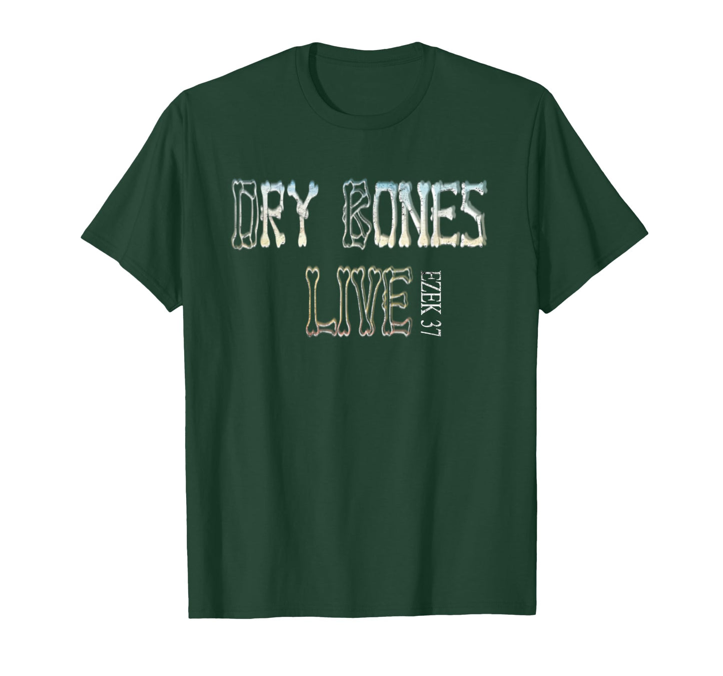 Dry Bones Rattle Hear Word Of The Lord Cool Christian Faith T-Shirt