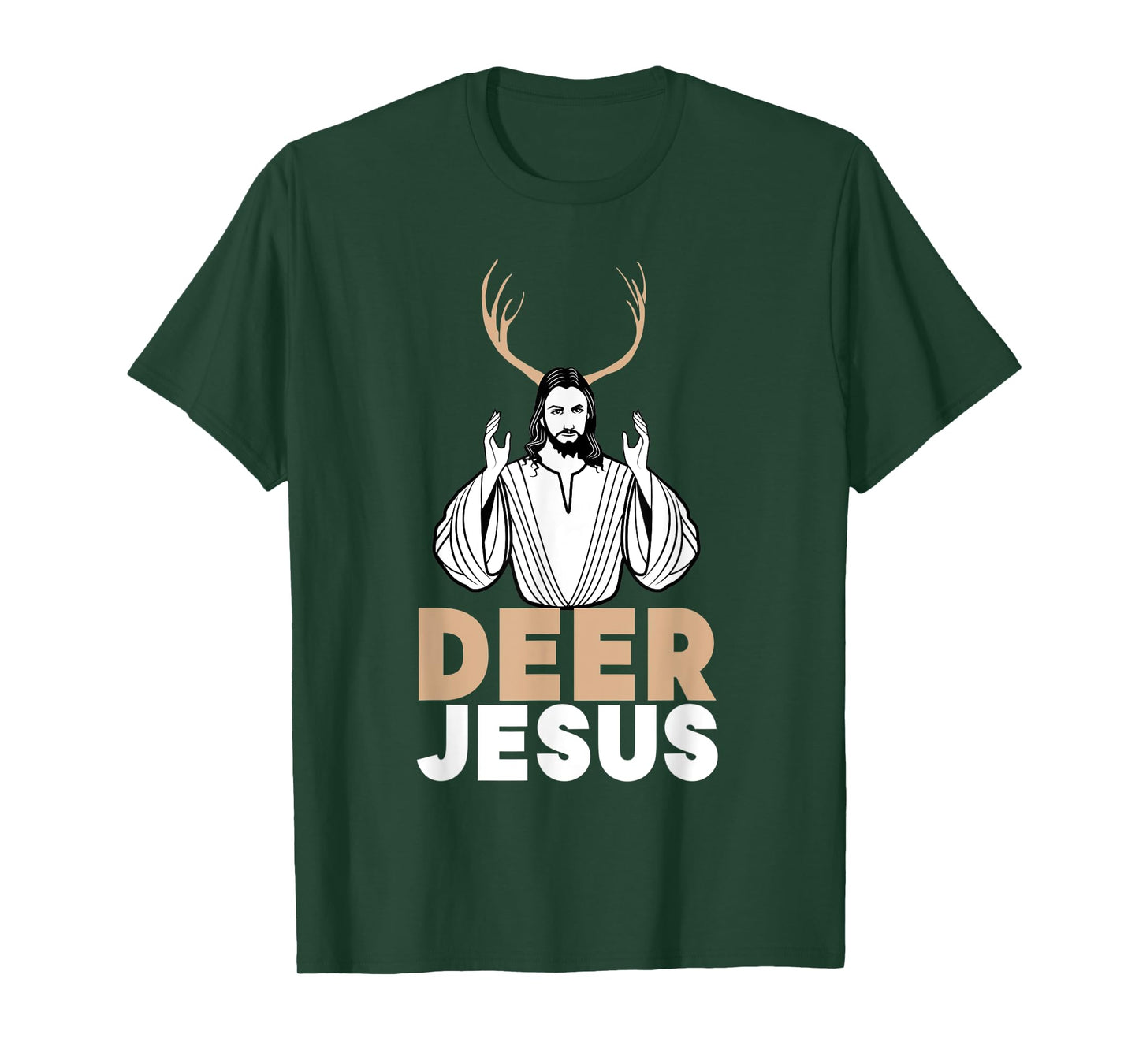 Funny Jesus Christian Meme Shirt - Dear Jesus Deer Jesus T-Shirt