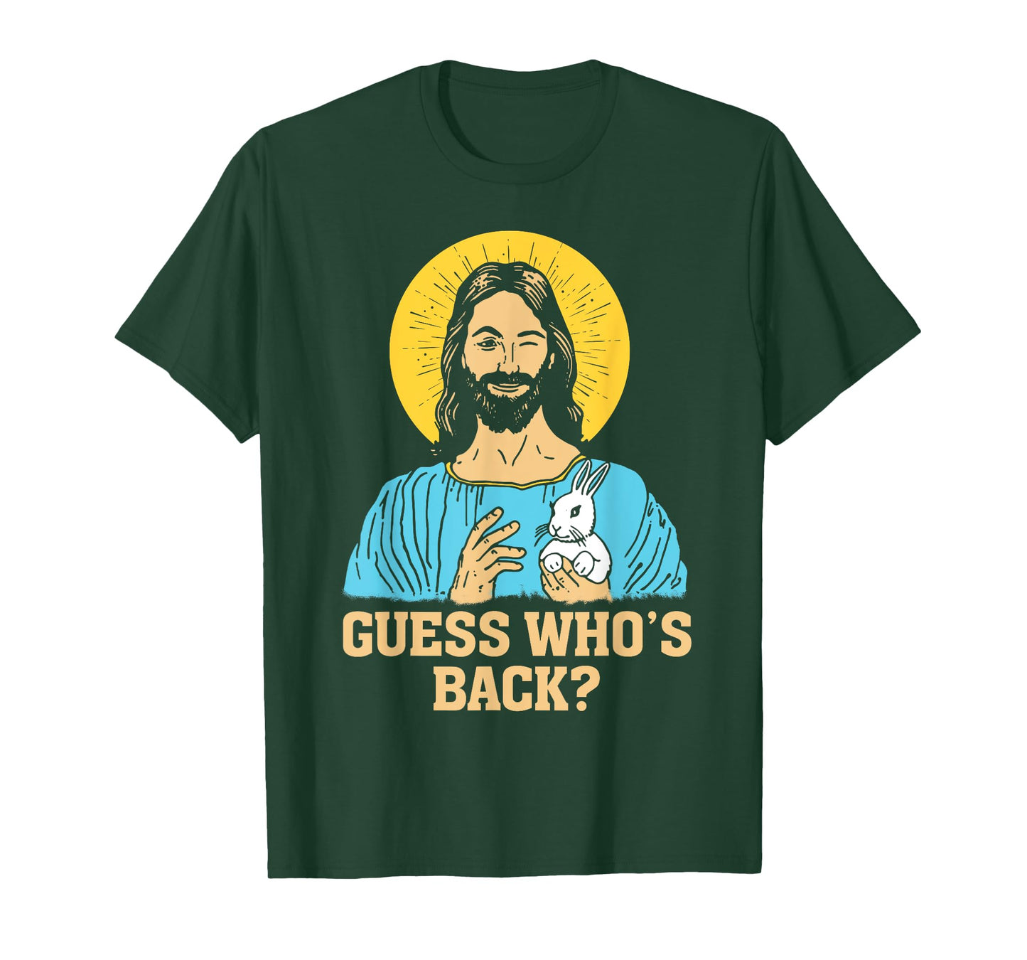 Guess Who's Back Jesus Smile T-Shirt