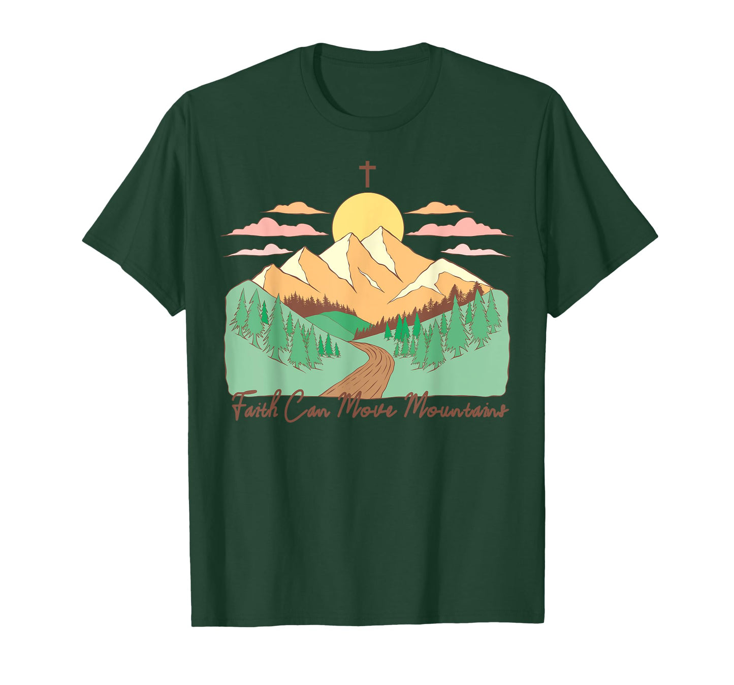 Move Mountains - Christian Bible Verse Faith T-Shirt