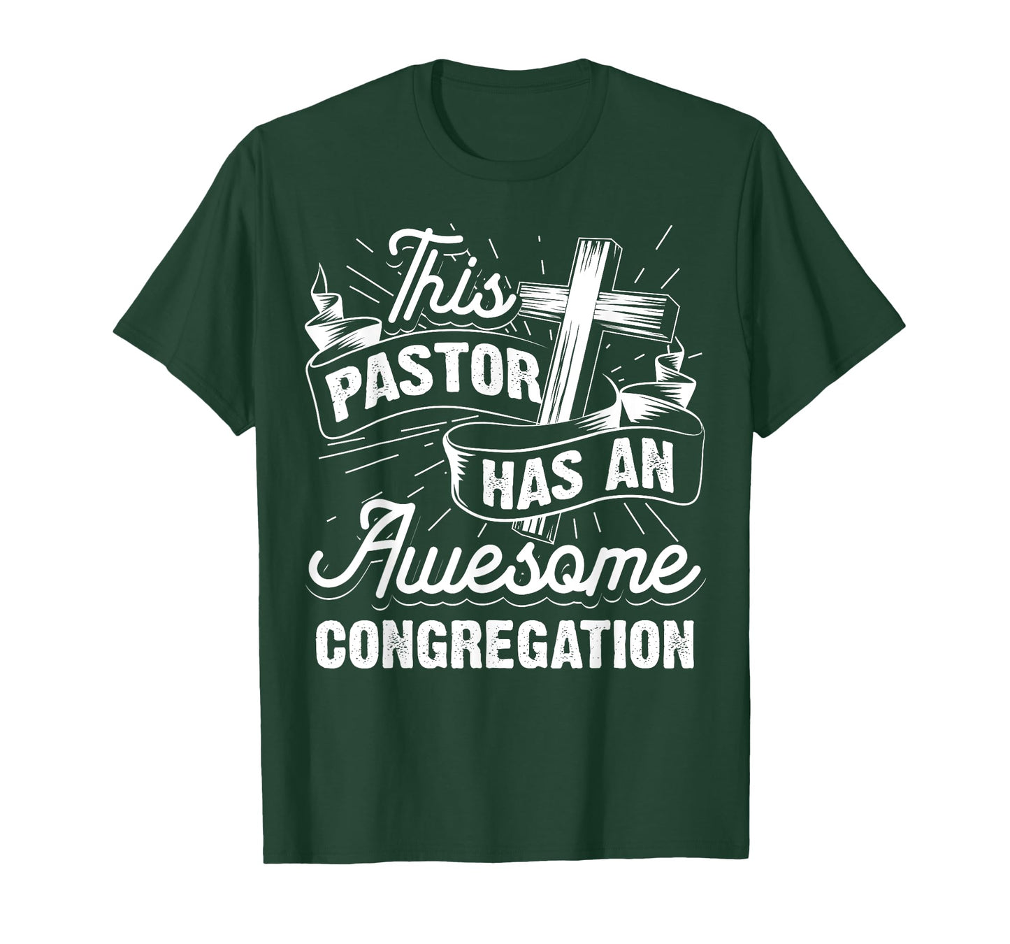 Funny Pastor Gift For Men Women Cool Awesome Congregation T-Shirt