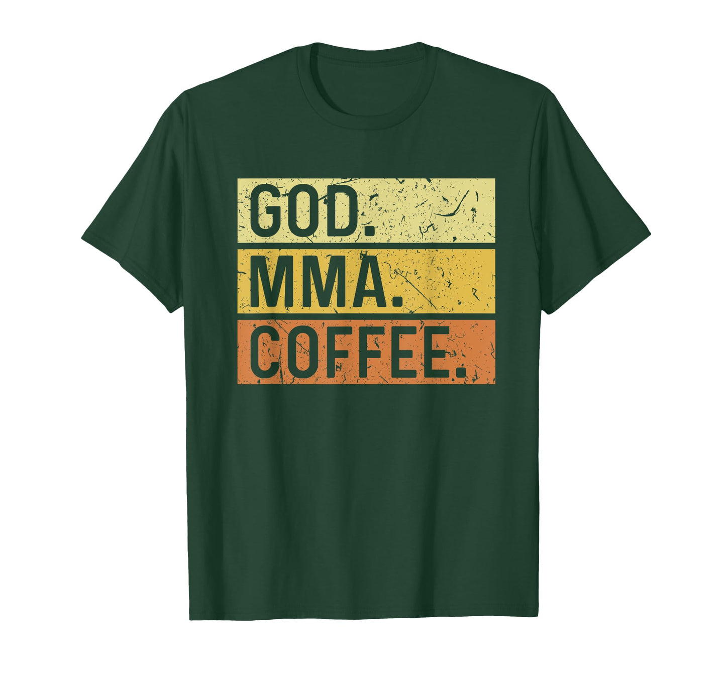 God MMA Coffee Jesus Mixed Martial Arts T-Shirt