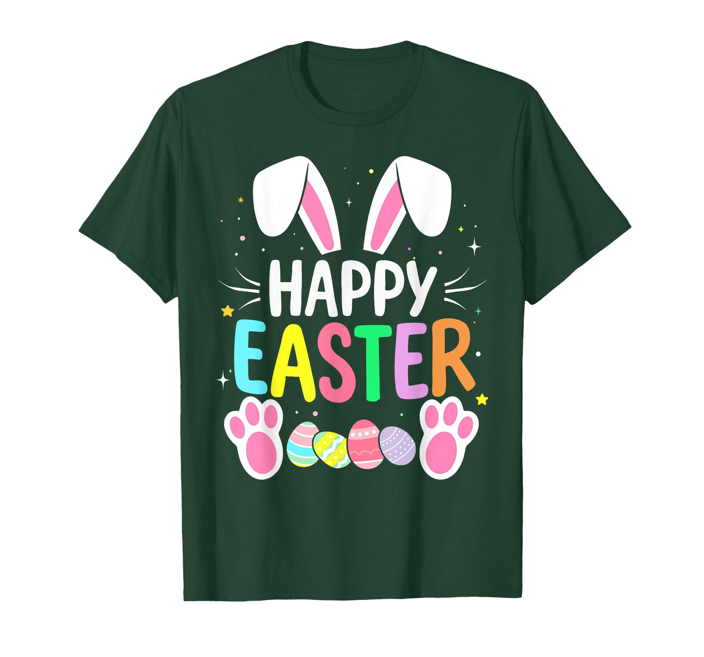 Happy easter bunny with eggs T-Shirt