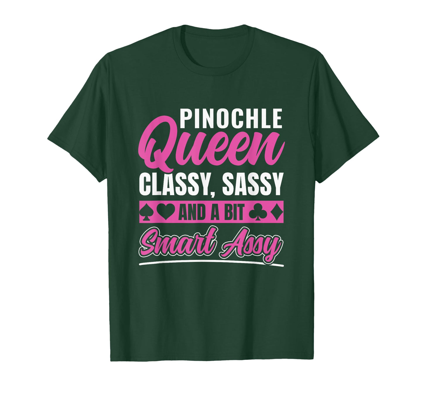 Womens Pinochle Queen Funny Pinochle Player T-Shirt