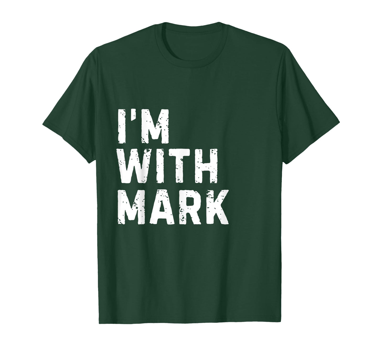 Funny Mark "I'm with Mark" Bachelor Mark Birthday Mark T-Shirt
