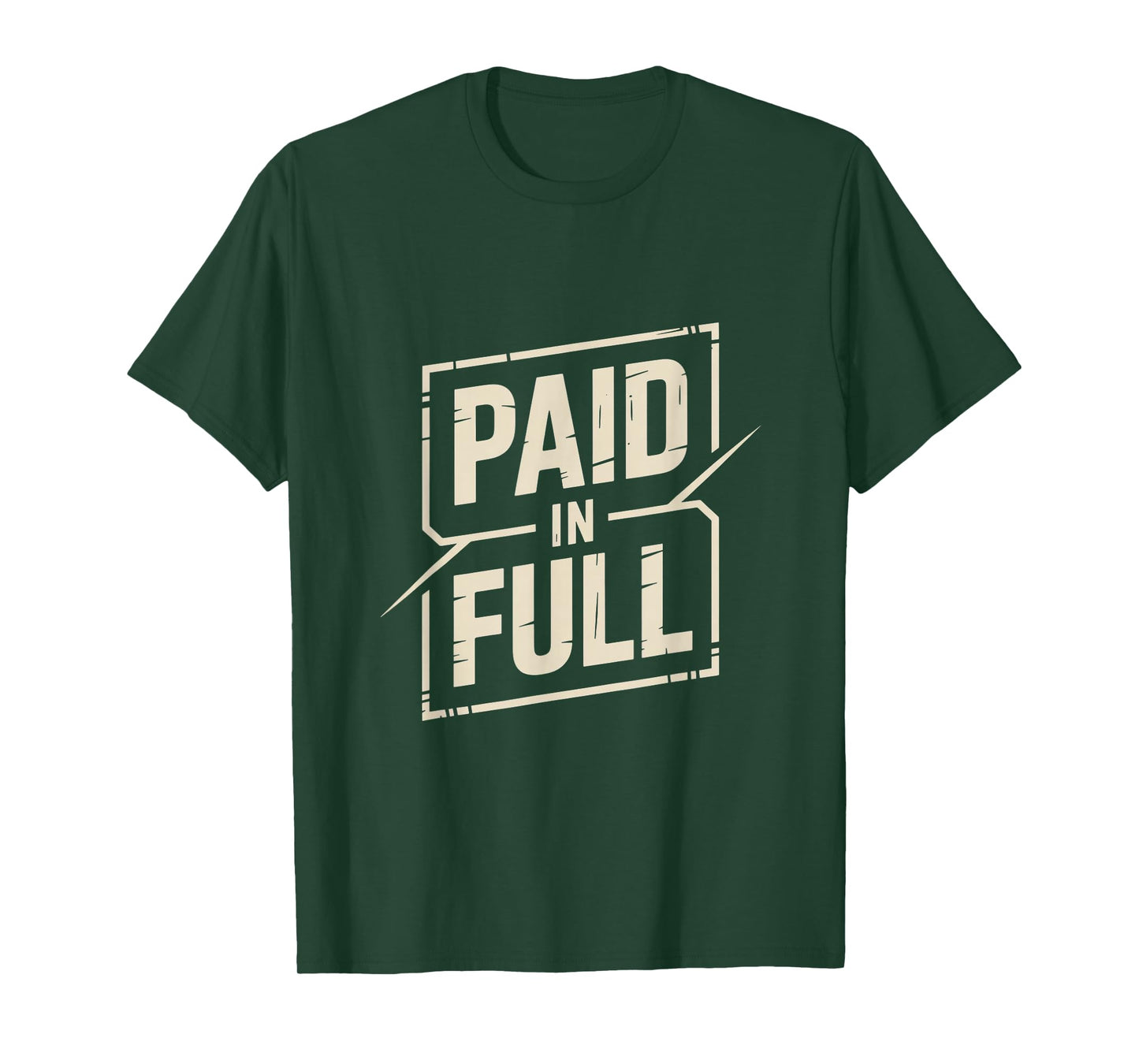 Christian Paid in Full Cross Redemption Message T-Shirt