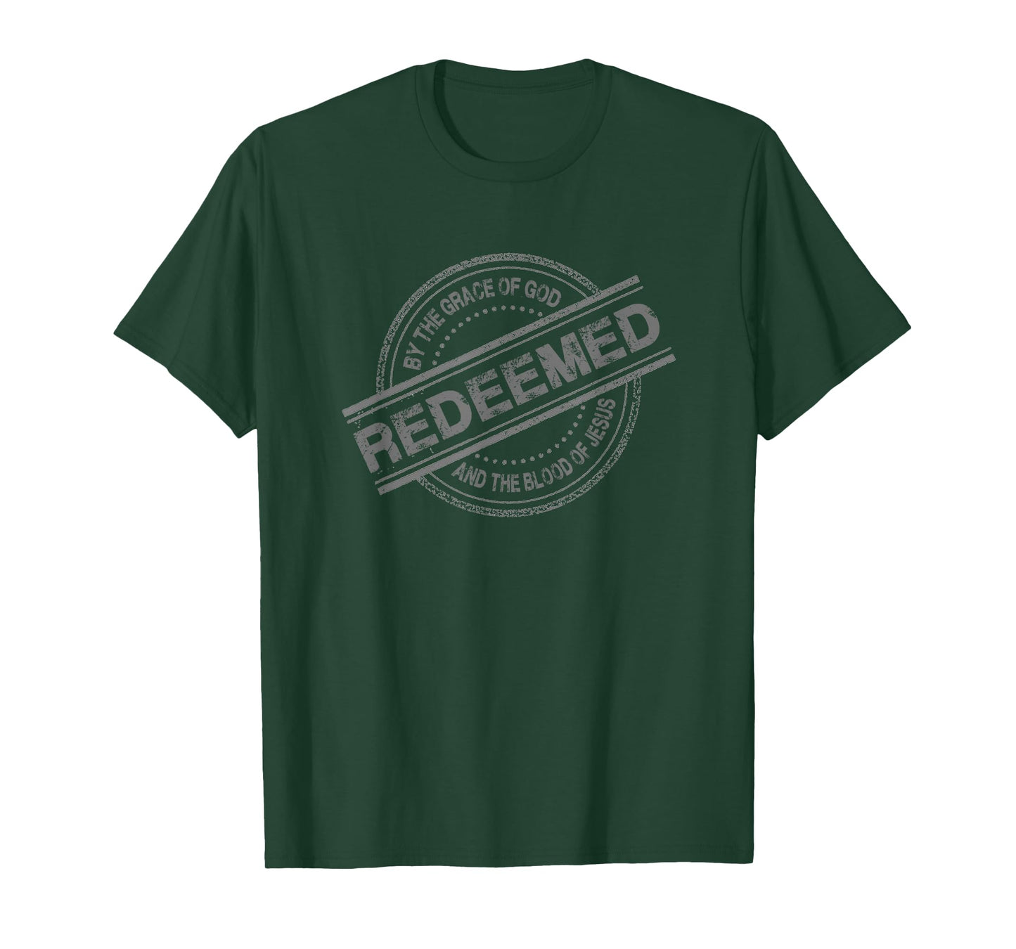 Christian REDEEMED By The Grace of God And Blood of Jesus T-Shirt