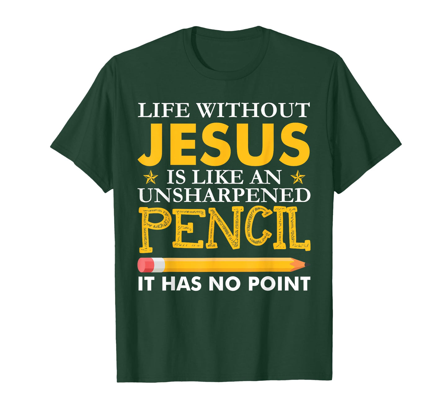 Life Without Jesus Funny Christian Religious Faith T-Shirt