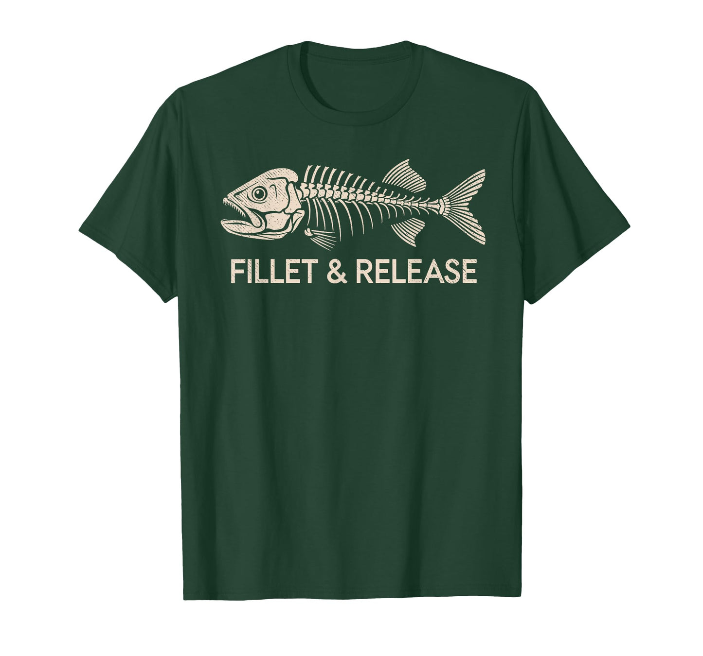 Fillet & Release Fisherman Humor Angler Joke Funny Fishing T-Shirt