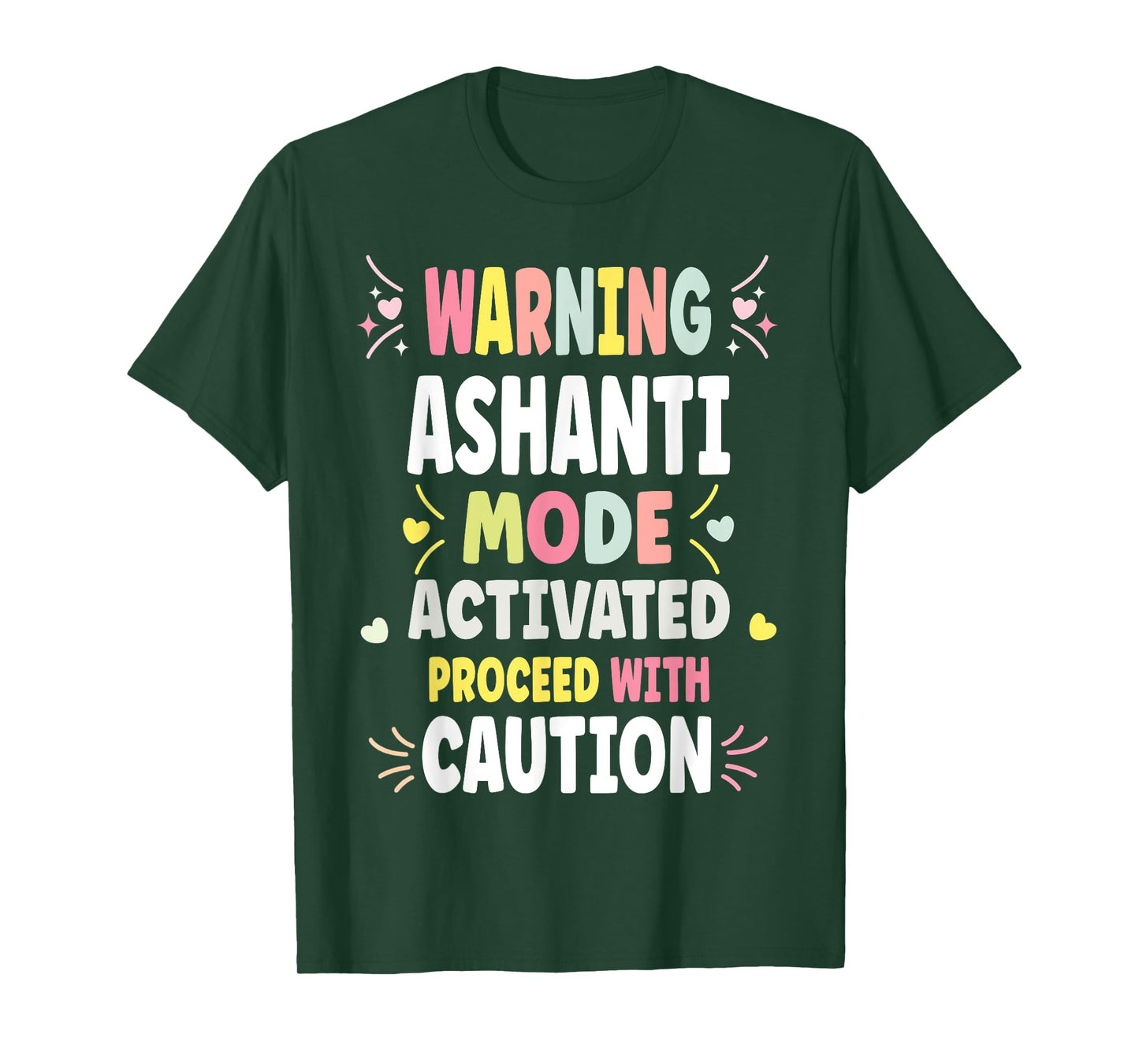ASHANTI Personalized Women's Gift Custom ASHANTI T-Shirt