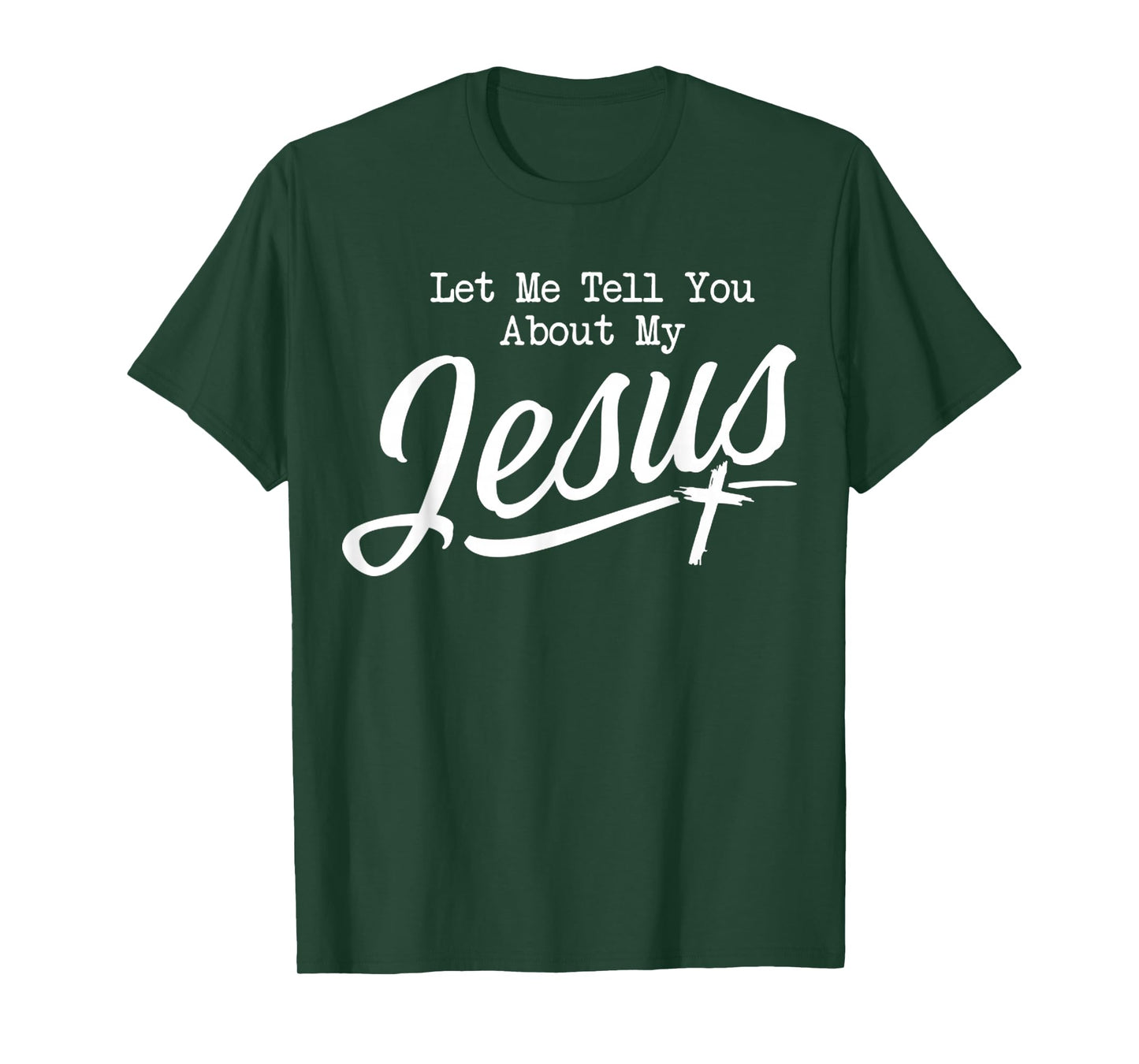 Funny Let Me Tell You About My Jesus Christian Bible. T-Shirt