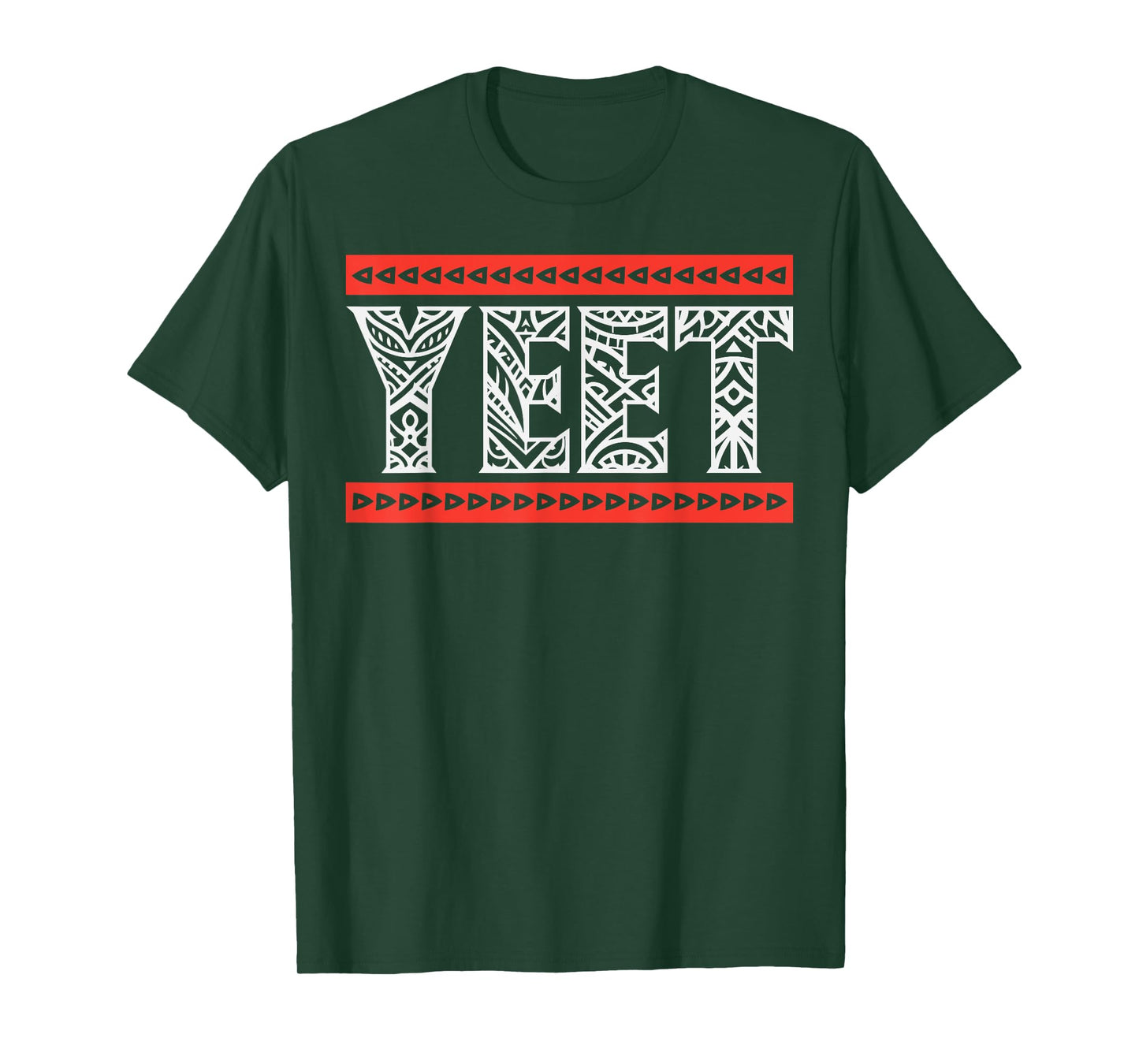 Yeet Tribal Art Funny Saying Meme Slang Men Boys Kids Women T-Shirt