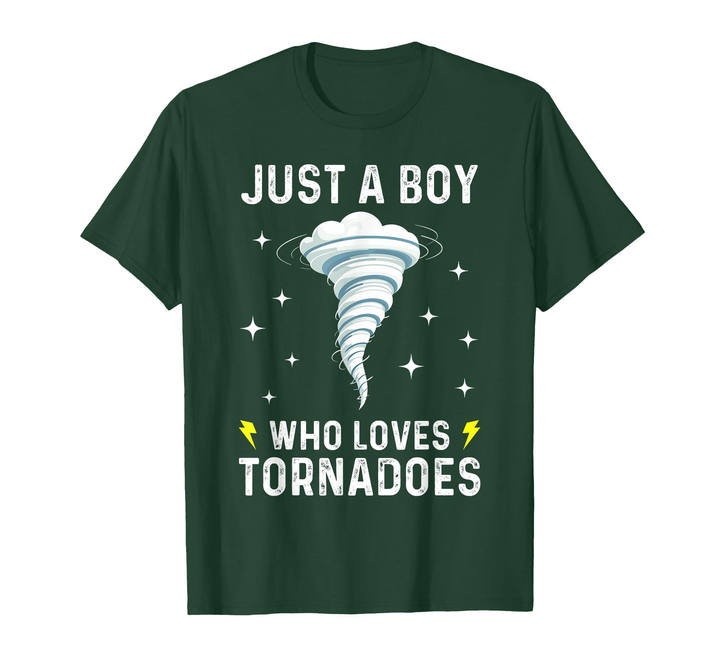 Funny Tornado Gift For Boys Kids Hurricane Weather Chaser T-Shirt