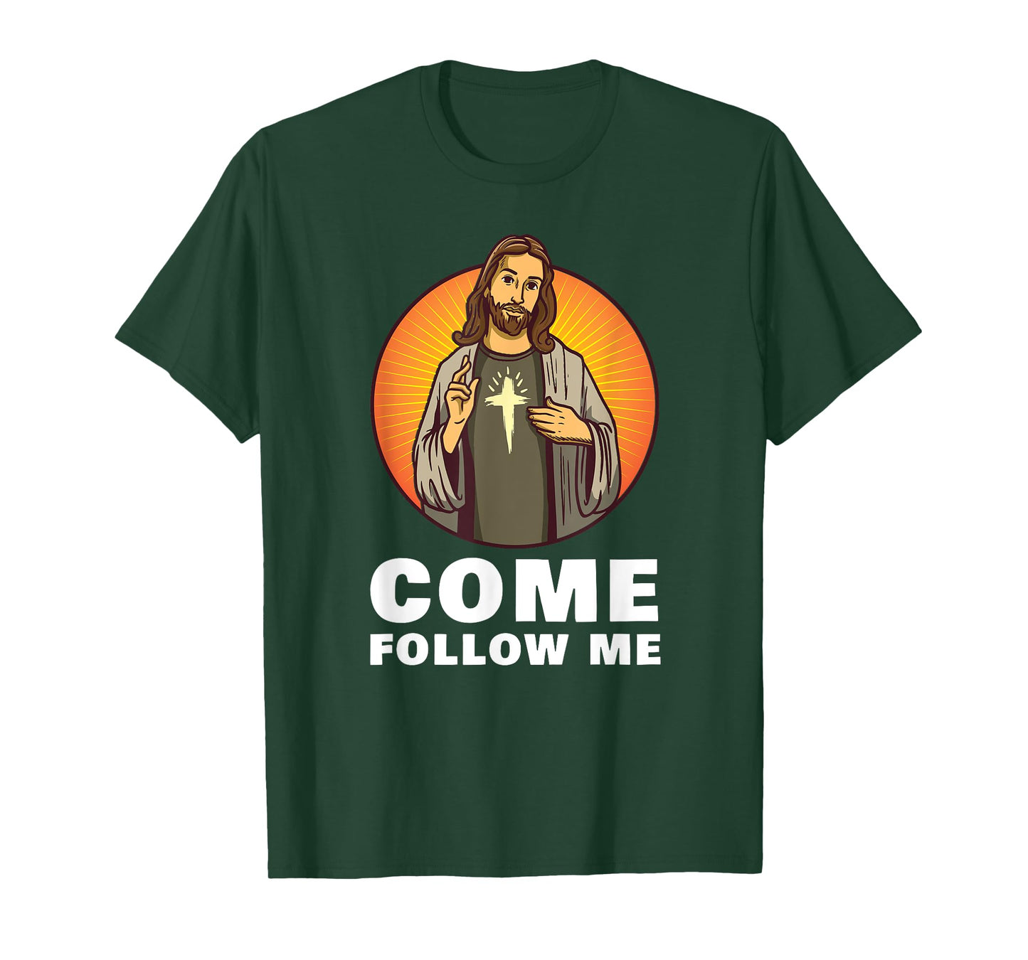 Jesus Christ Christmas Come follow me T-Shirt