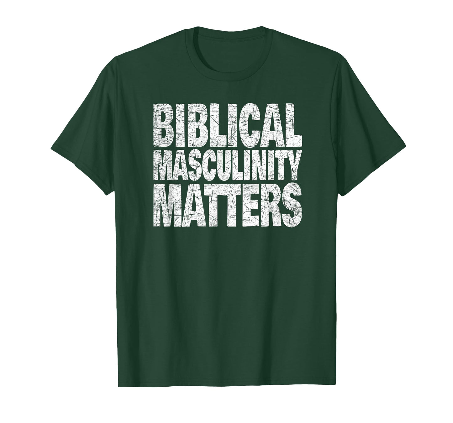 Men Of Faith Biblical Leadership Traditional Masculine Role T-Shirt