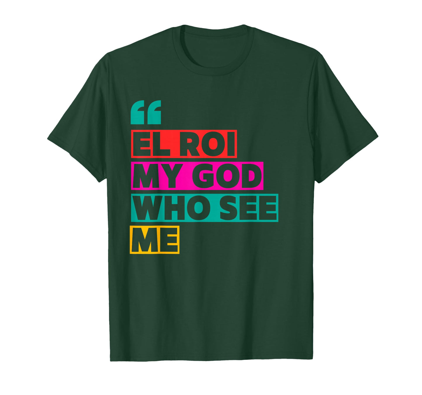 El Roi My God Who Sees Me - NSPPD Morning prayer T-Shirt
