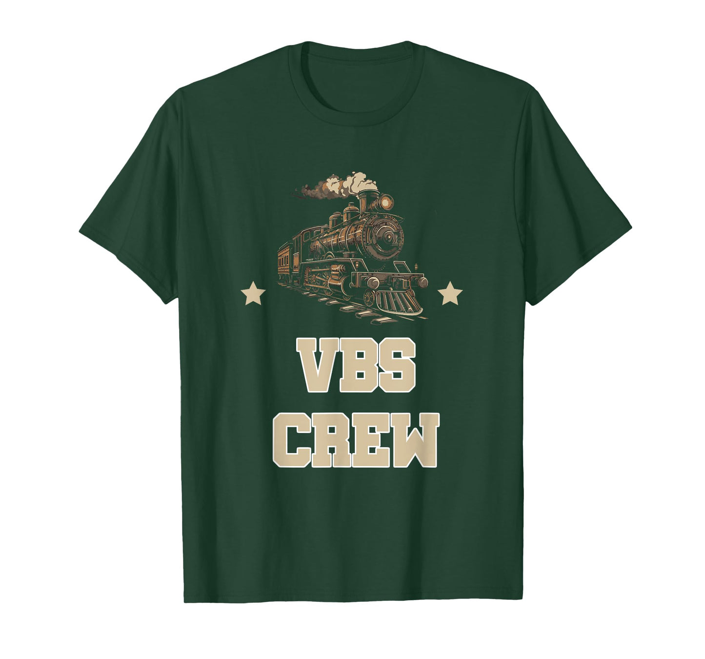 I Love VBS 2025 Vacation Bible School Railroad VBS Team T-Shirt