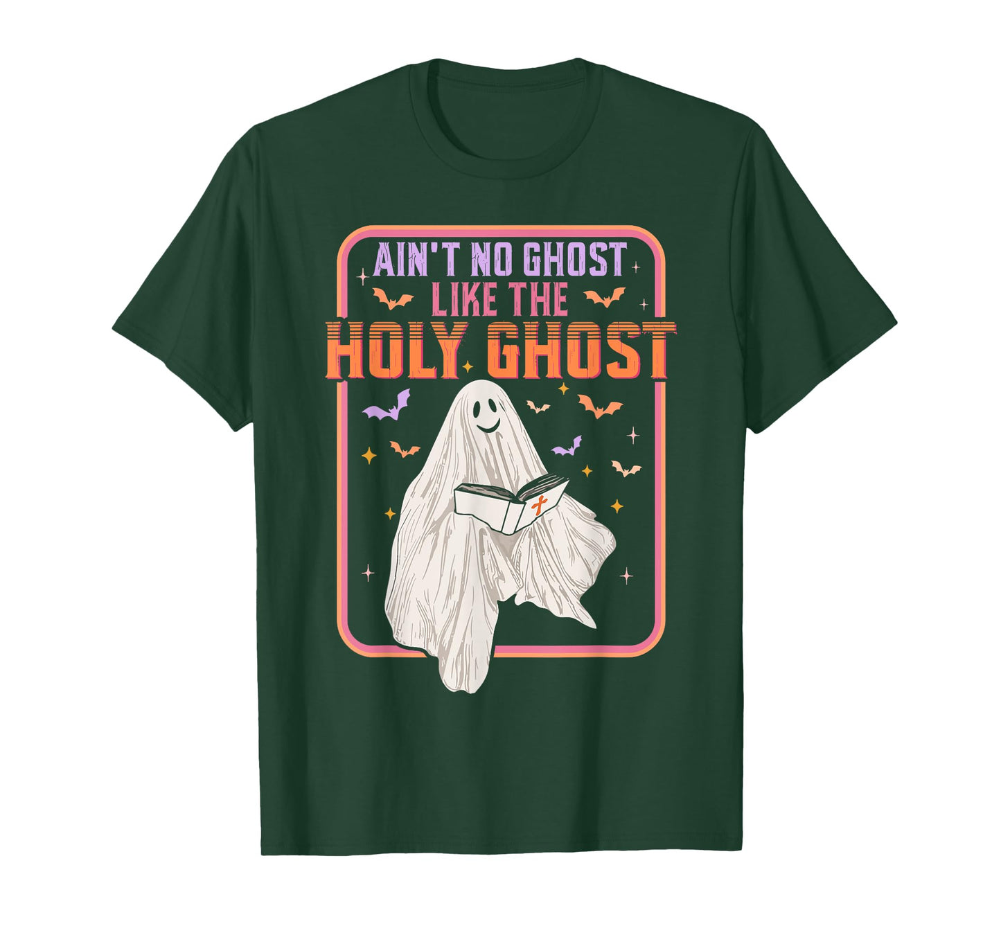 Funny Holy Ghost Halloween Christian Gift T-Shirt
