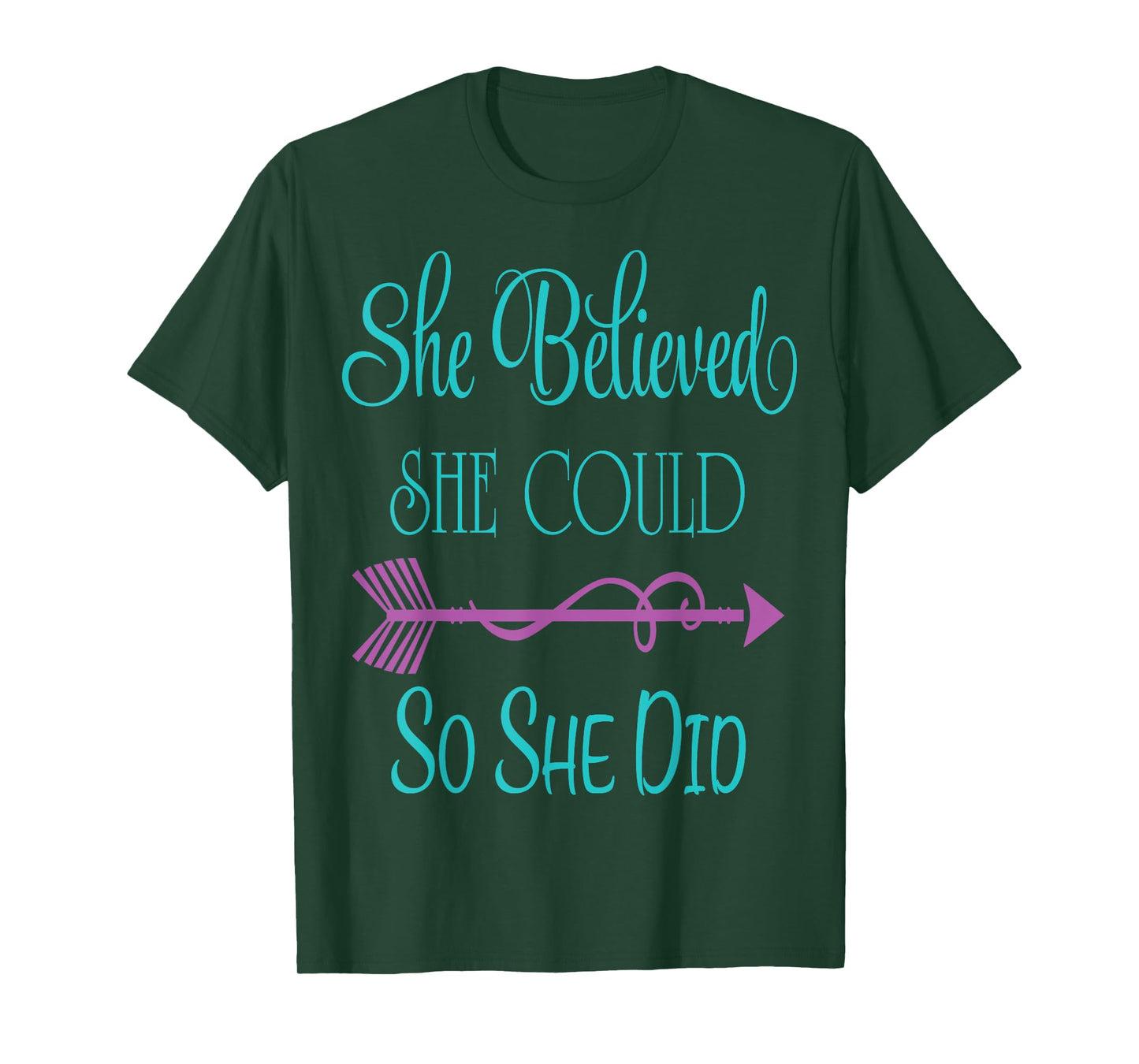 She Believed She Could so She Did Tshirt T-Shirt