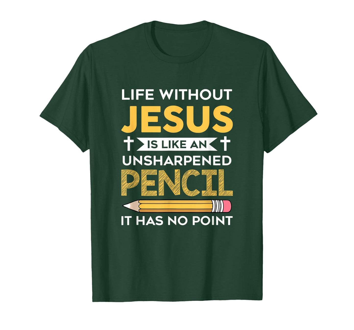 Life Without Jesus Funny Christian Religious Faith T-Shirt