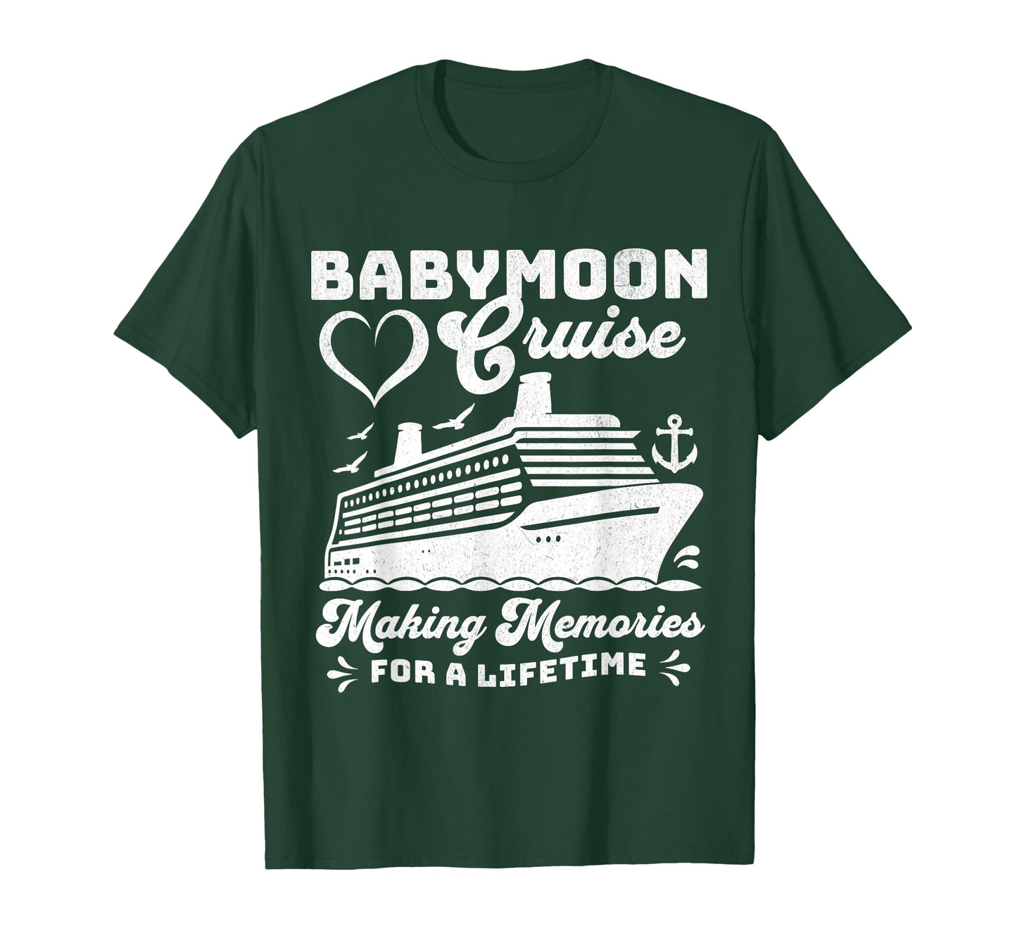 Babymoon Cruise Matching Family Group Vacation Pre Baby Trip T-Shirt