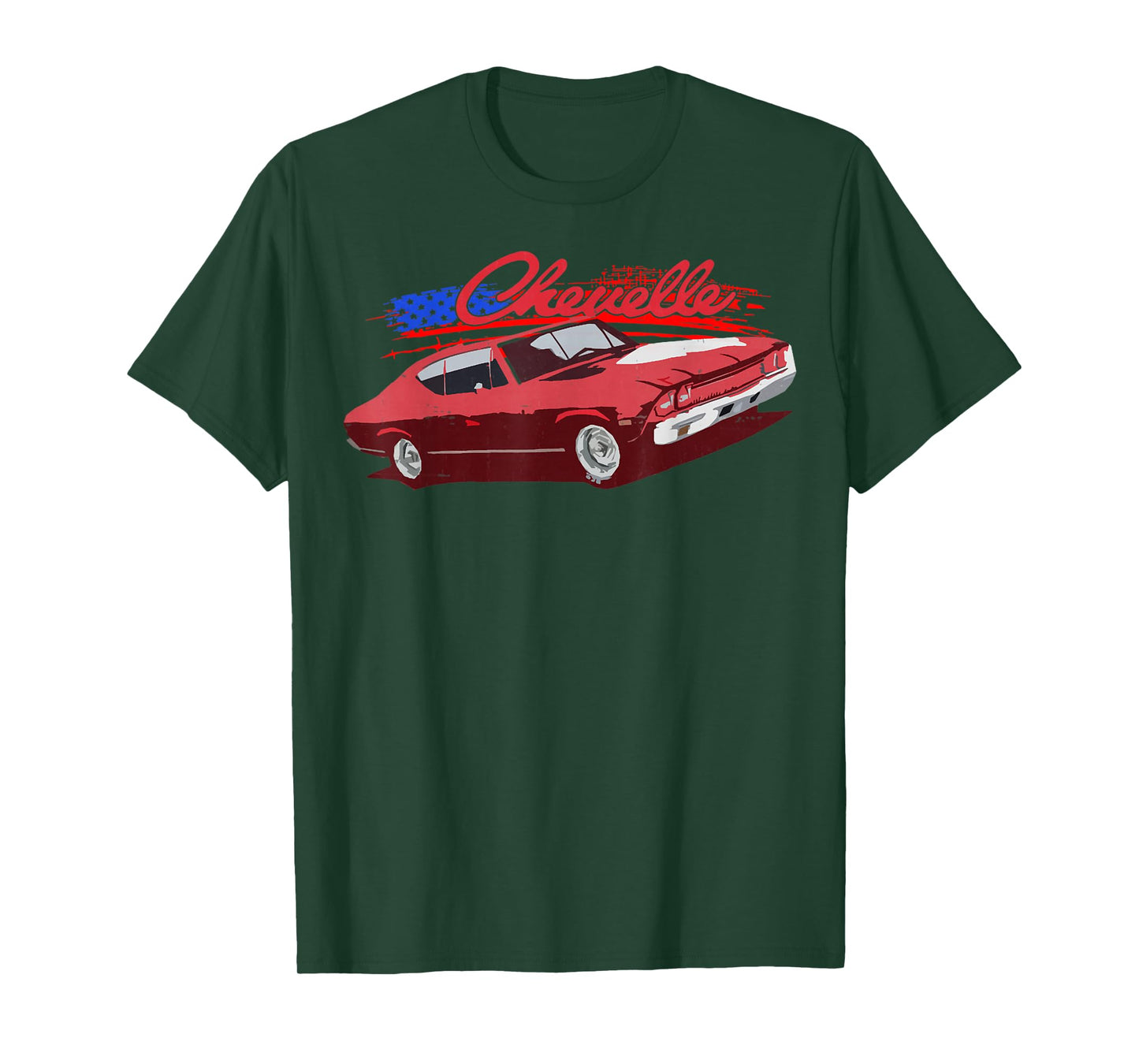 1970 64 65 66 67 68 69 71 72 Chevelle Chevys SS Muscle Car T-Shirt