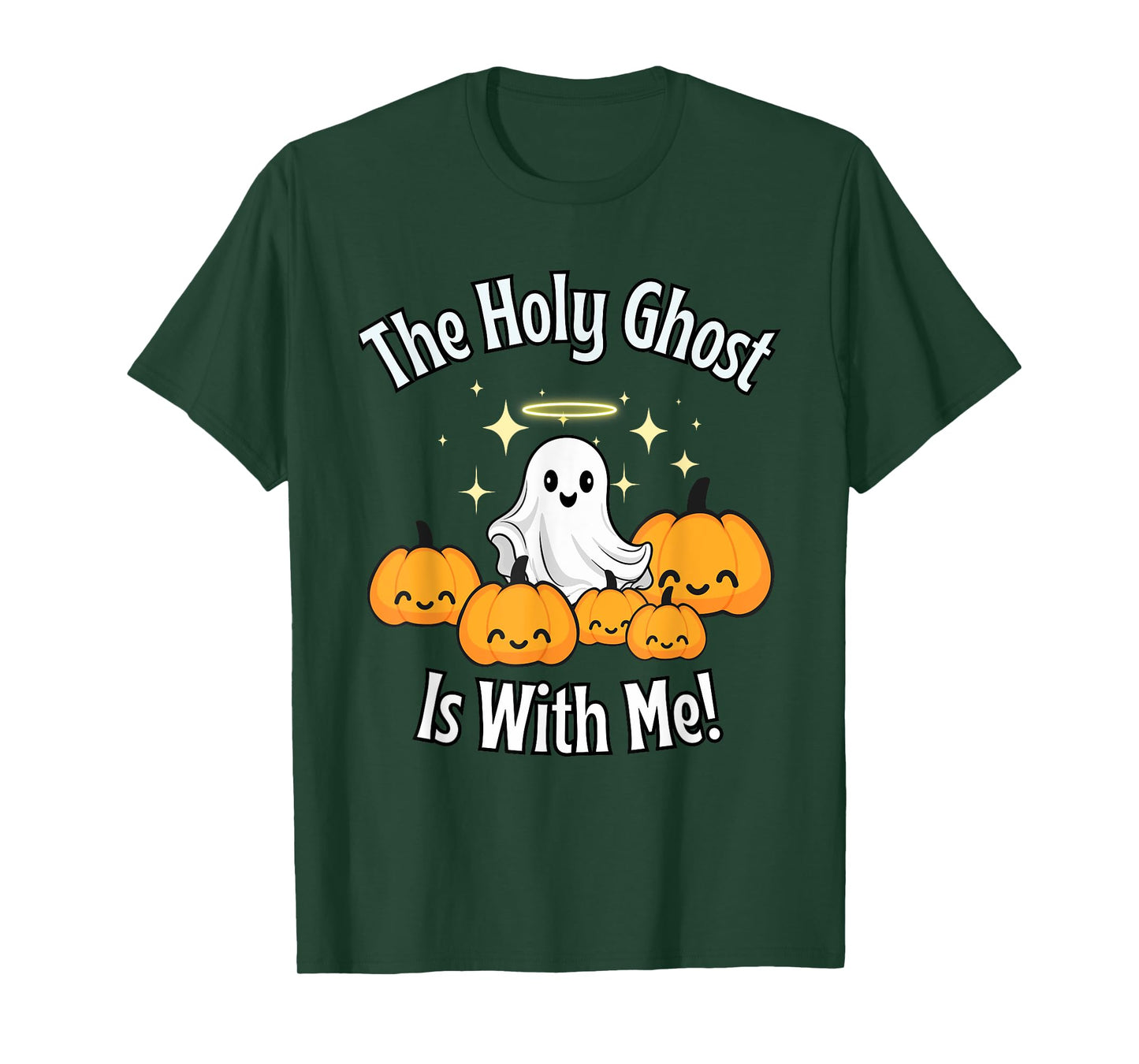 Fall for Jesus – The Holy Ghost is with Me! T-Shirt