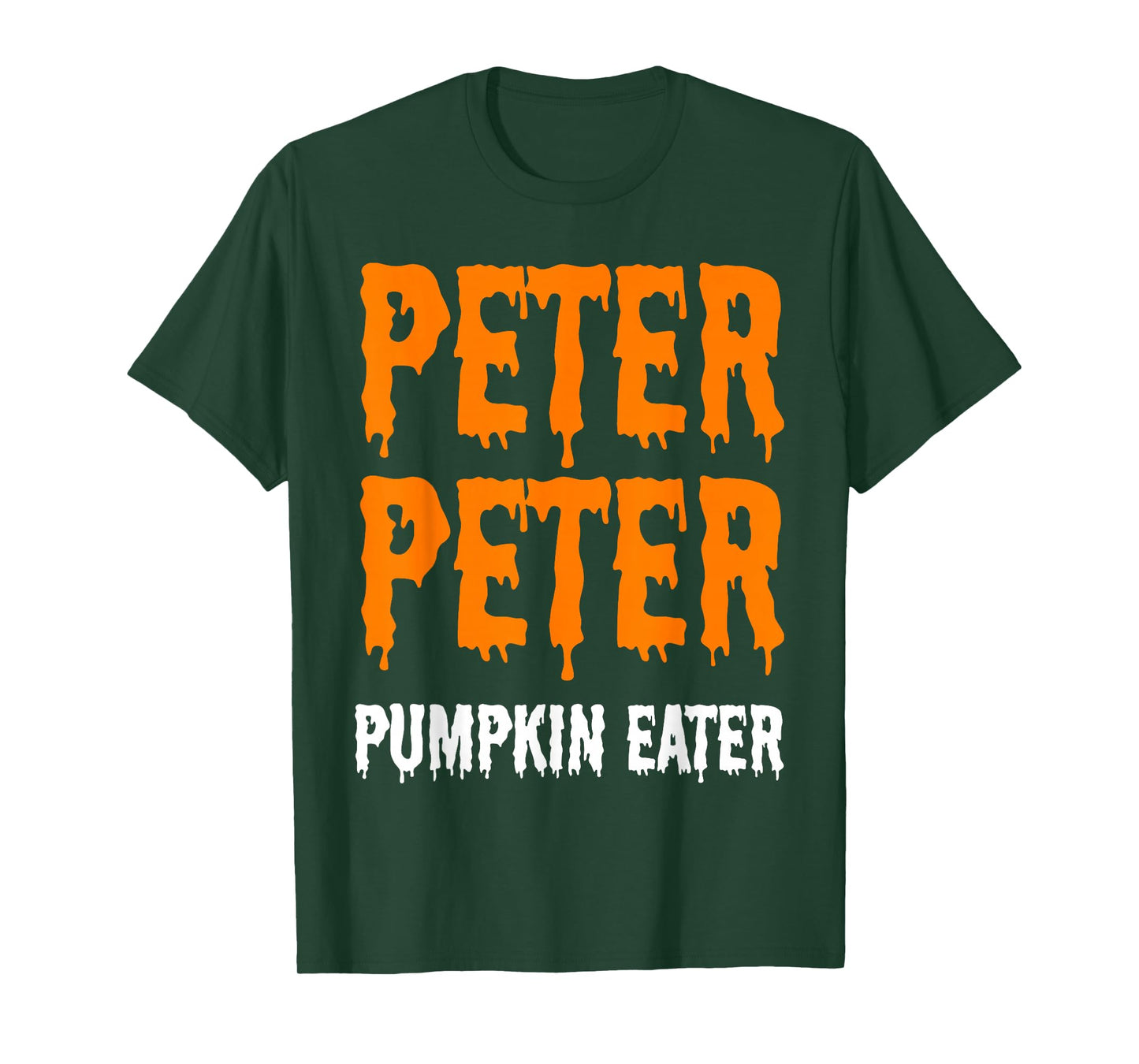 Peter Pumpkin Eater Spooky Retro Halloween Creepy Quote T-Shirt