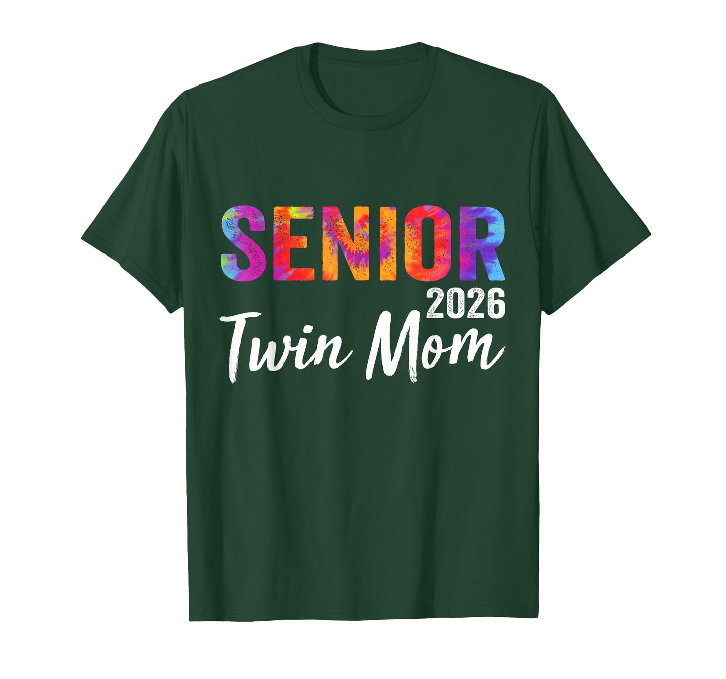 Proud Senior Twin Mom 2026 Senior 2026 Class Of 2026 T-Shirt