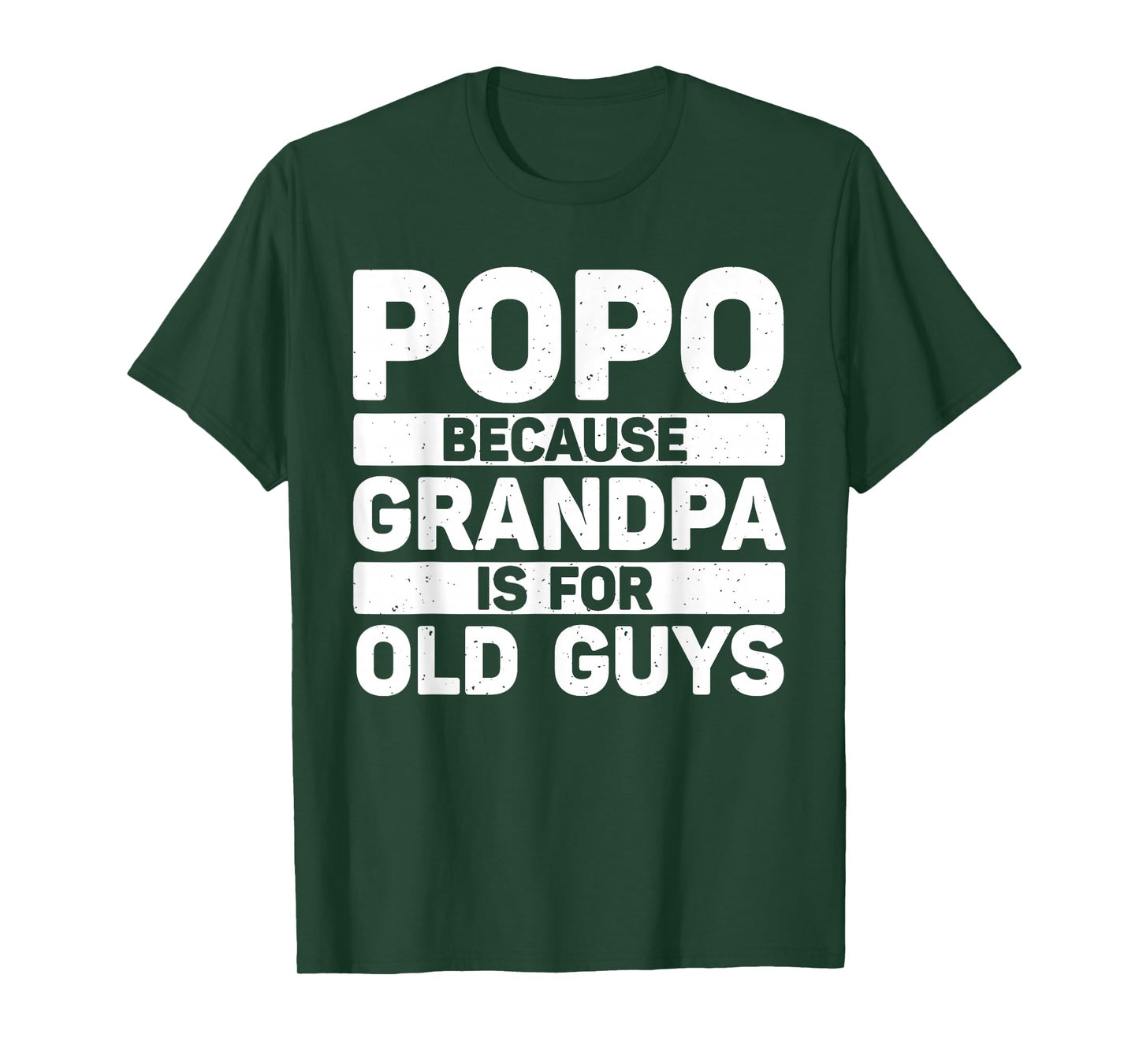 Popo Design For Grandpa From Grandkids Father's Day Popo T-Shirt