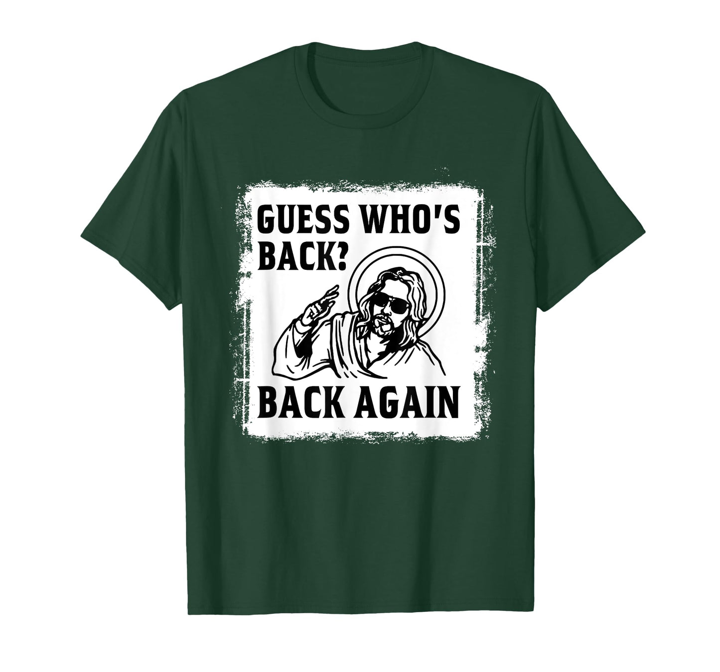 Guess Who's Back? Back Again Easter Day Jesus Christian T-Shirt
