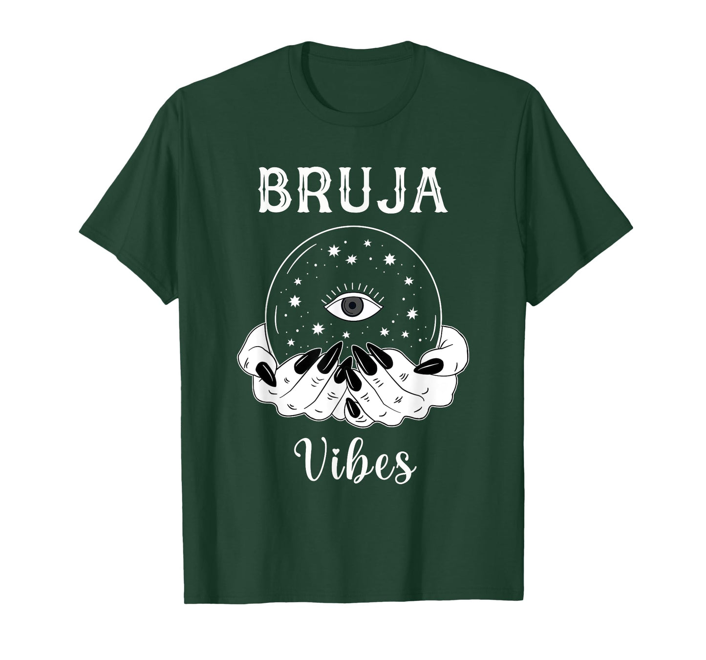 Bruja Vibes Mexican Dia de Muertos Halloween Bruja T-Shirt