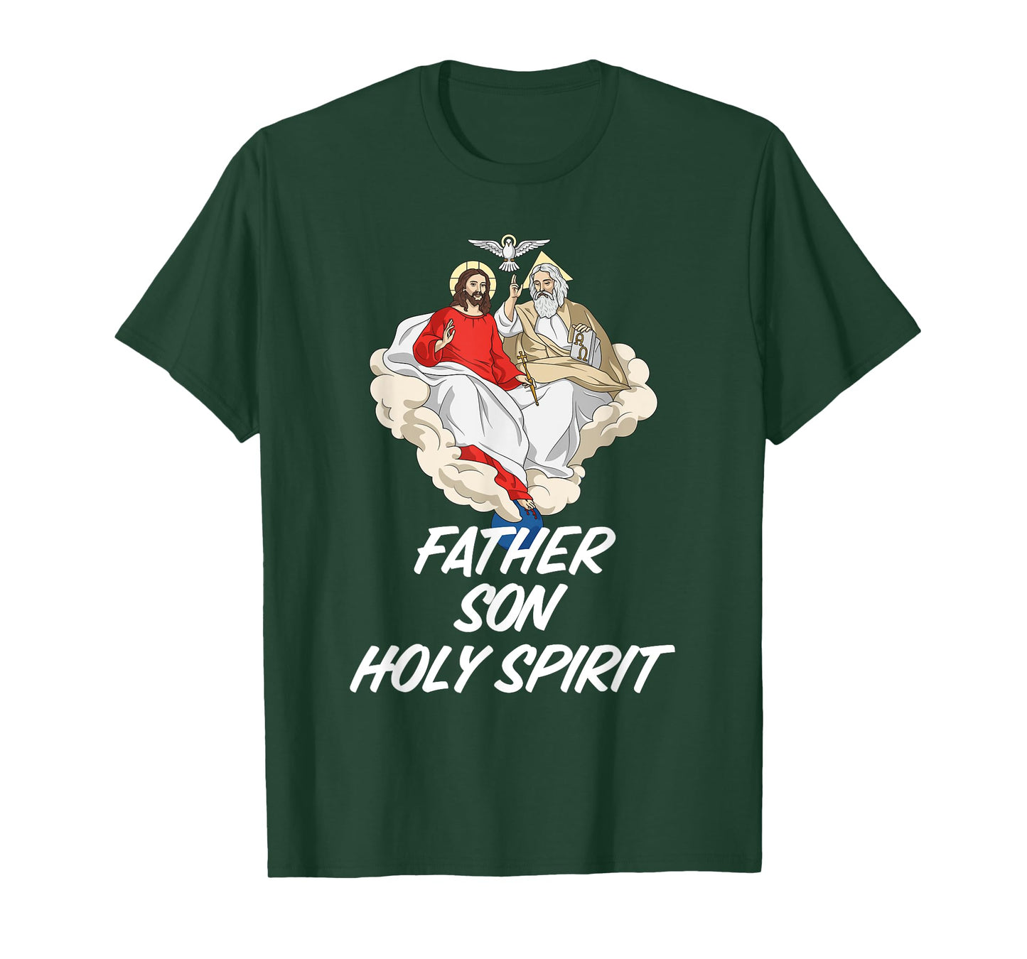Holy Trinity Father Son and Holy Spirit Catholic T-Shirt
