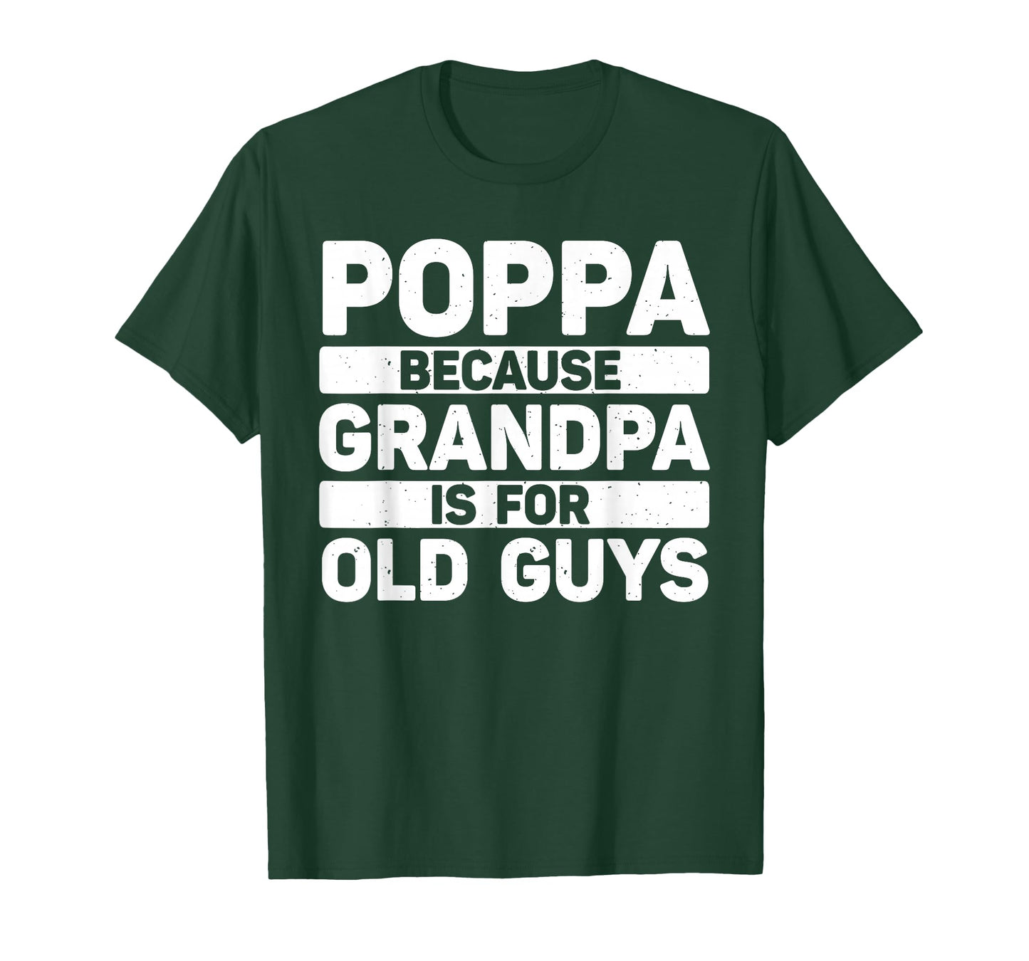 Poppa Design For Grandpa From Grandkids Father's Day Poppa T-Shirt