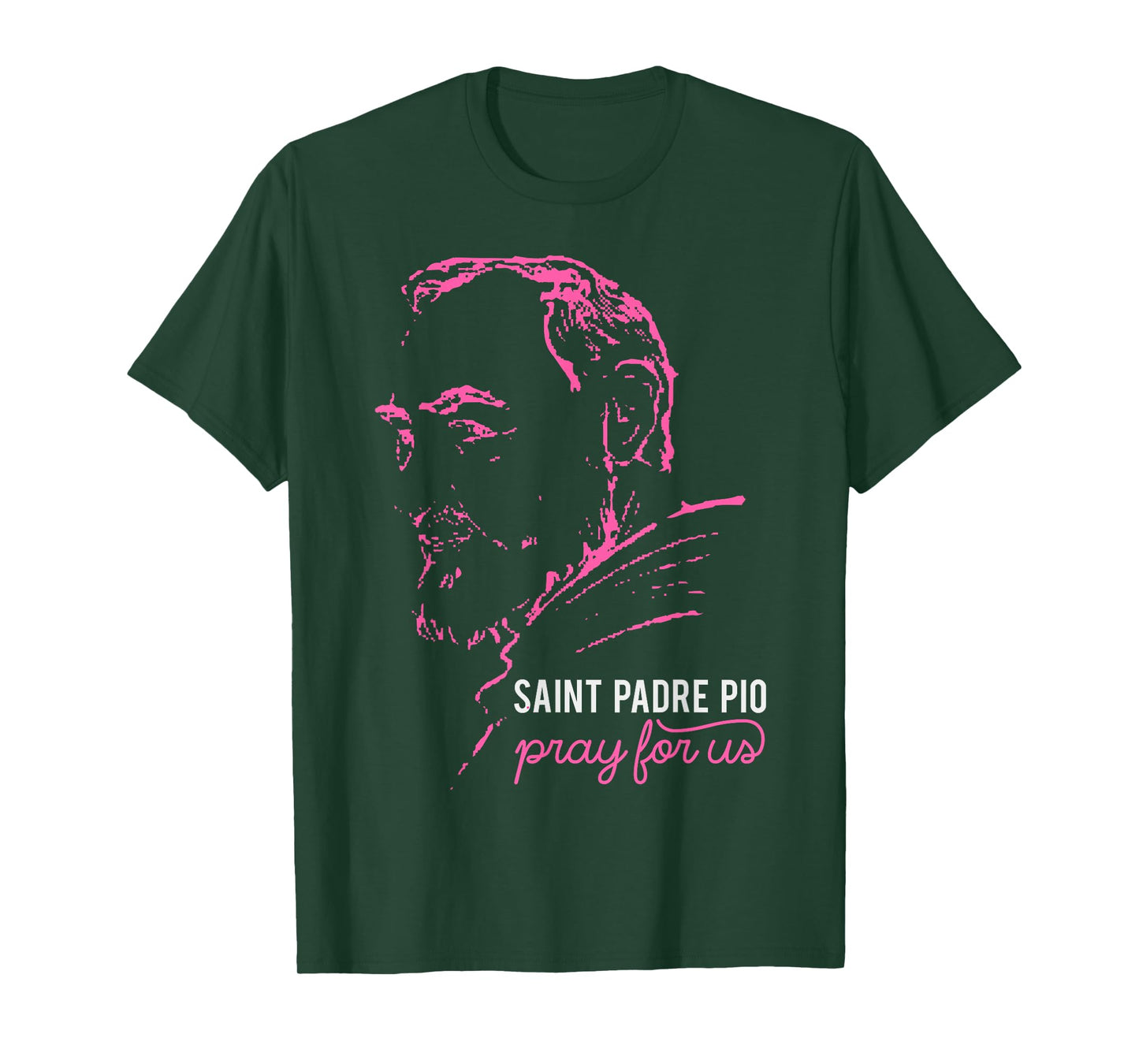 Religious Catholic St Padre Pio Of Pietrelcina T-Shirt T-Shirt