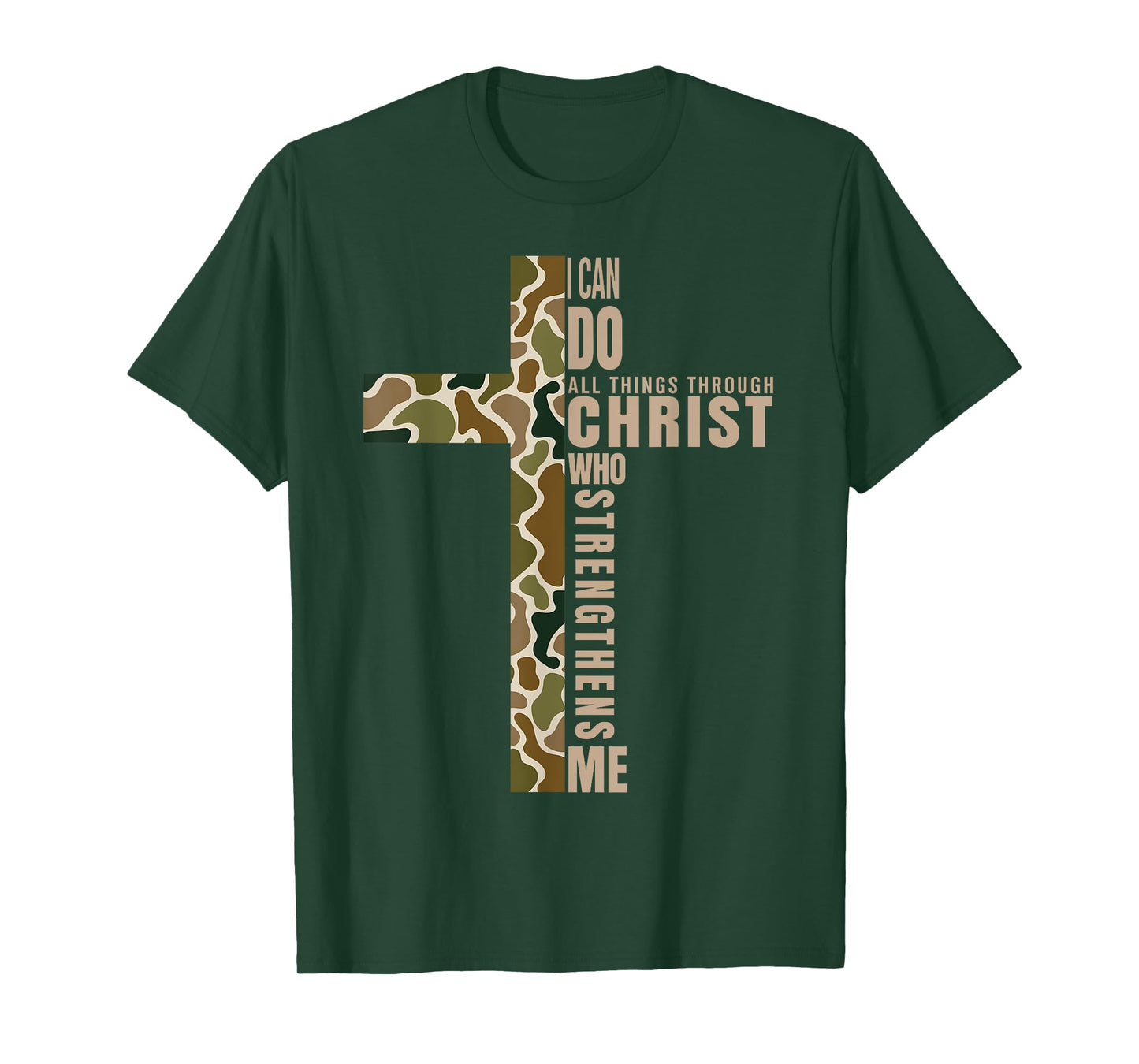 Jesus I Can Do All Things Through Christ Who Strengthens Me T-Shirt