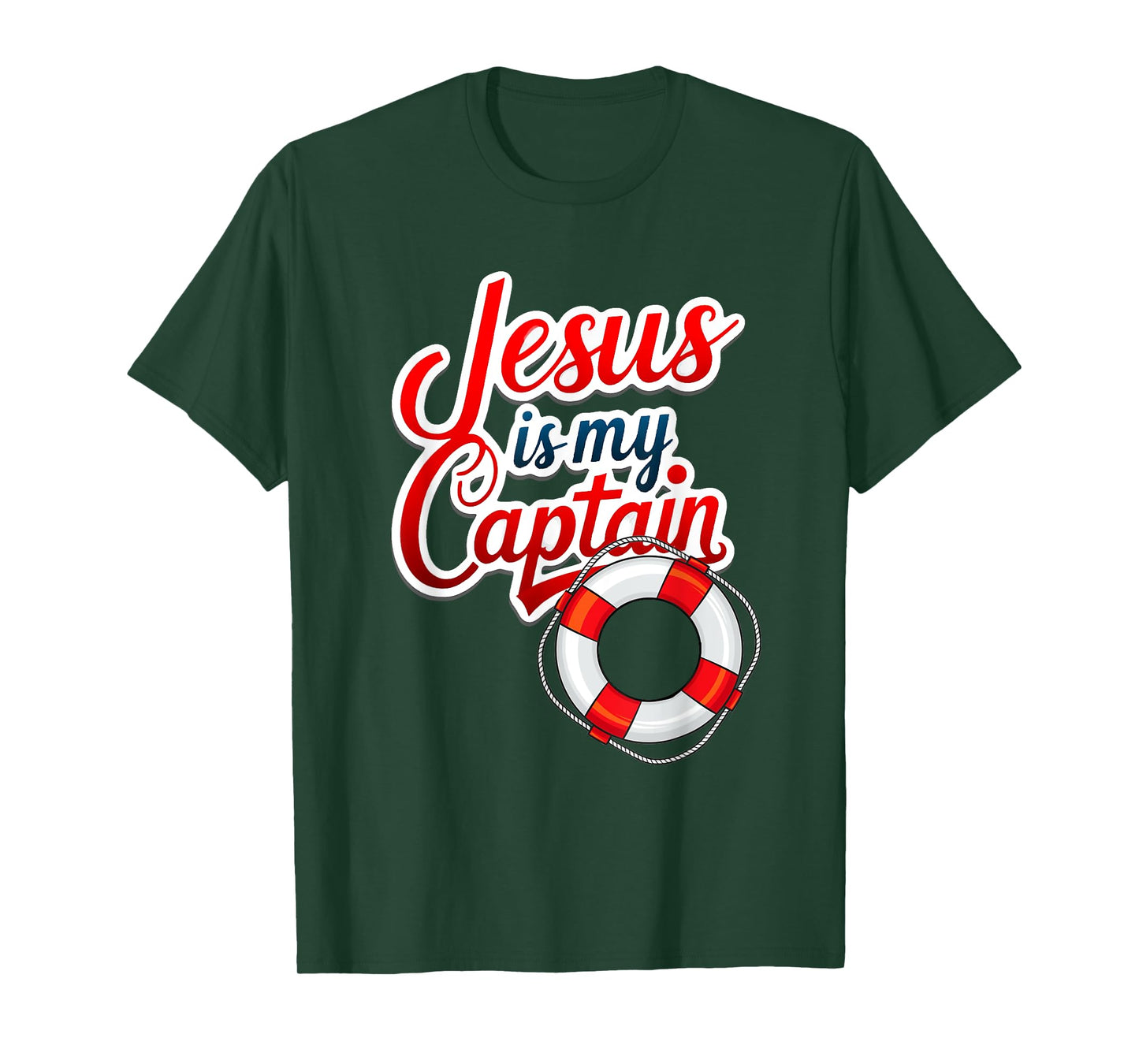 Jesus is my Captain T-Shirt