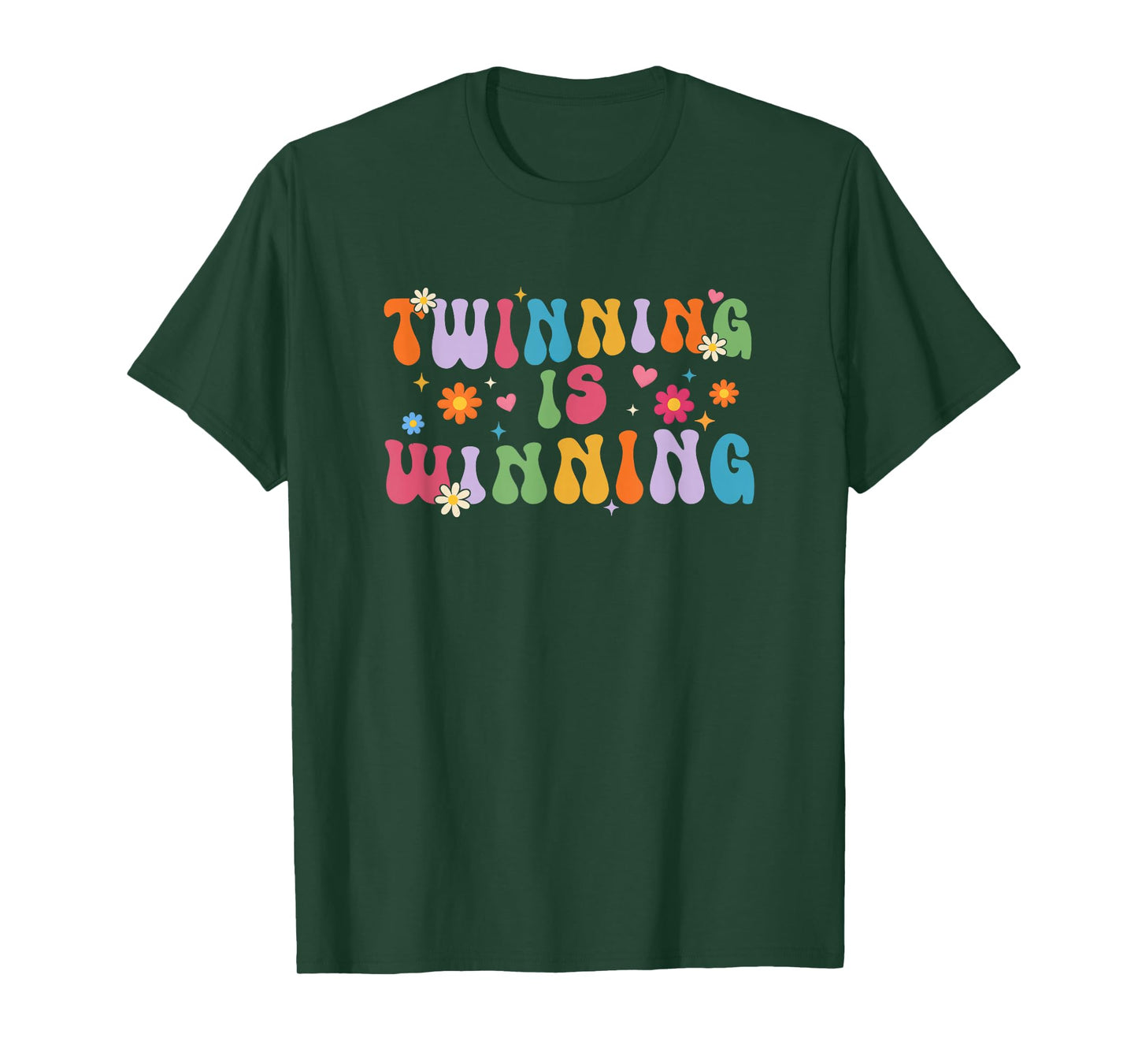 Twinning is Winning Twin Day Spirit Week Best Friend T-Shirt