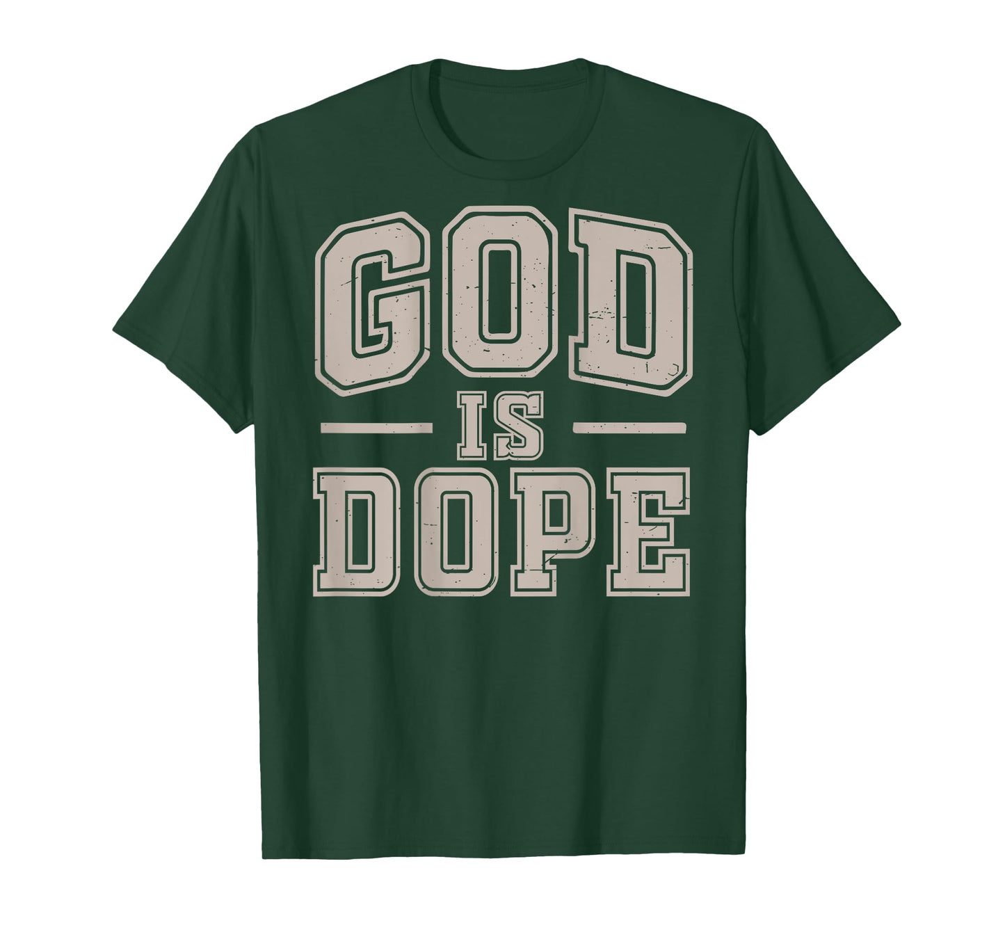 God is Dope Good Christian Jesus Son Sister Brother Toddler T-Shirt