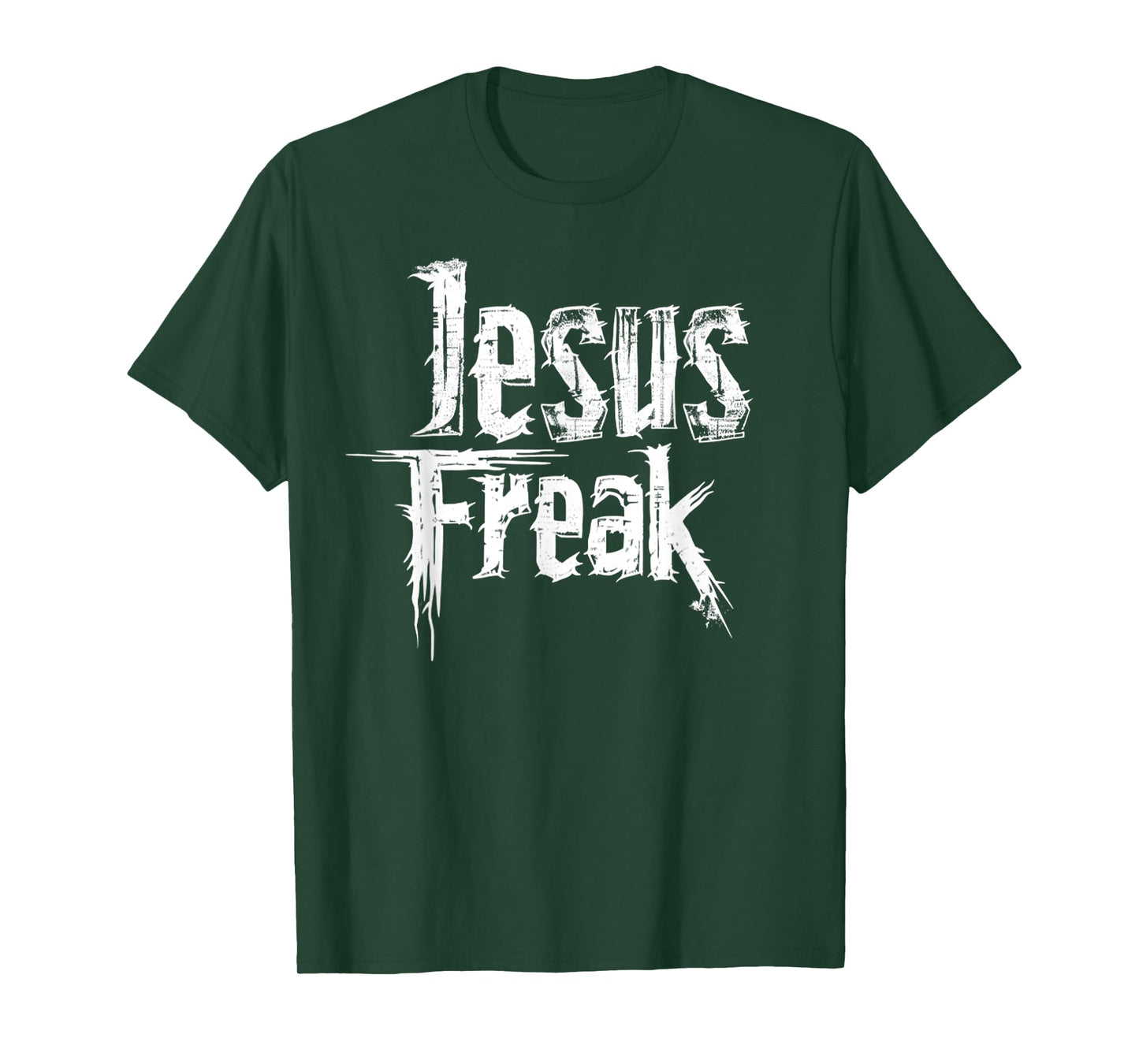 Vintage Jesus Freak Funny Christian Grunge Style T-Shirt